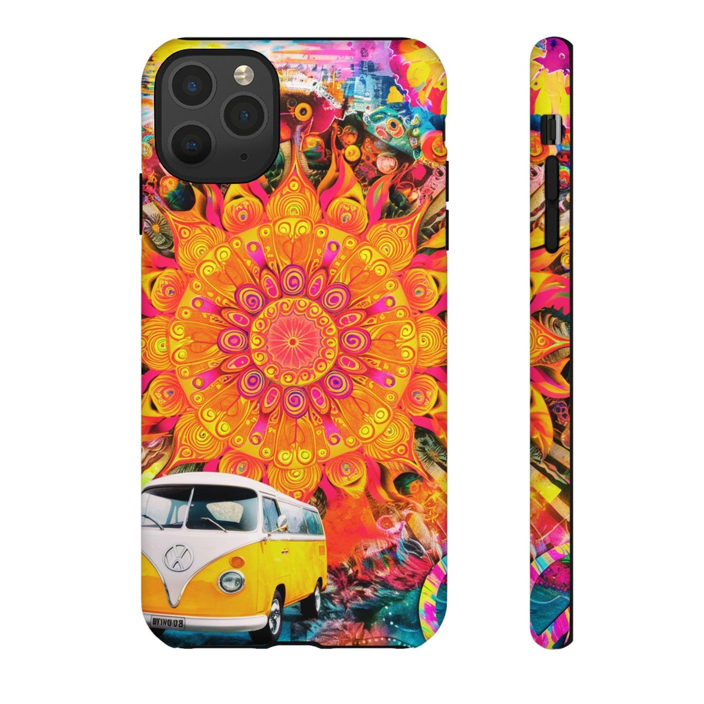 Tough Phone Case :" Eclectic Elegance Phone Case Collection" ( Hippie Style patterns)