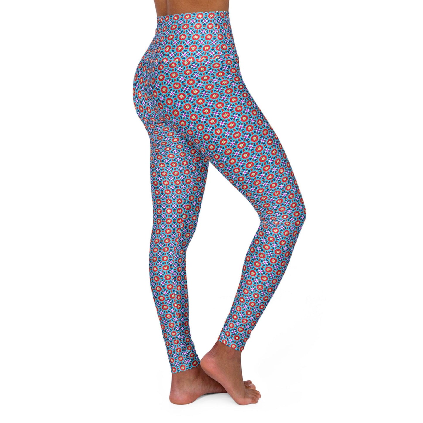 High Waisted Yoga Leggings | Amazing quality and stunning designs ans colors - Cosmic Creations by Karen