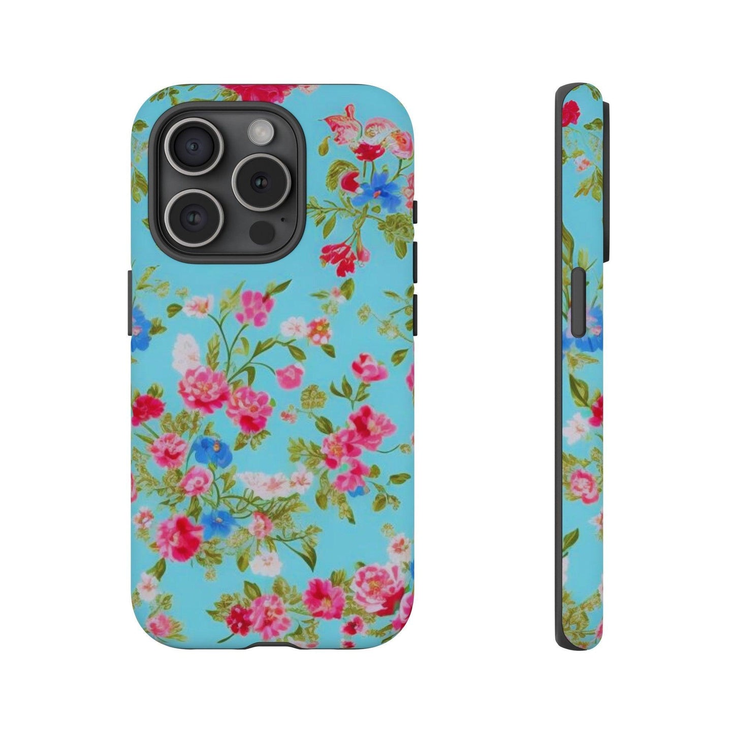 Tough Cellphone Case :" Eclectic Elegance Phone Case Collection" ( Floral patterns)