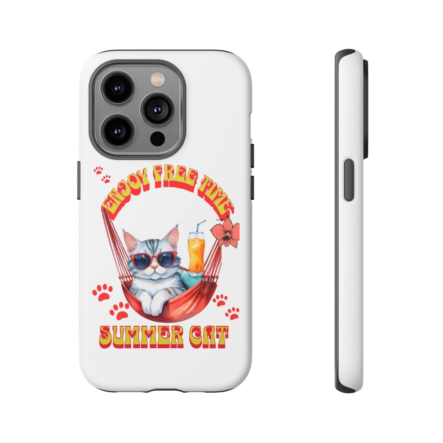 Cat Lovers Collection Tough Cellphone Case - Cosmic Creations by Karen