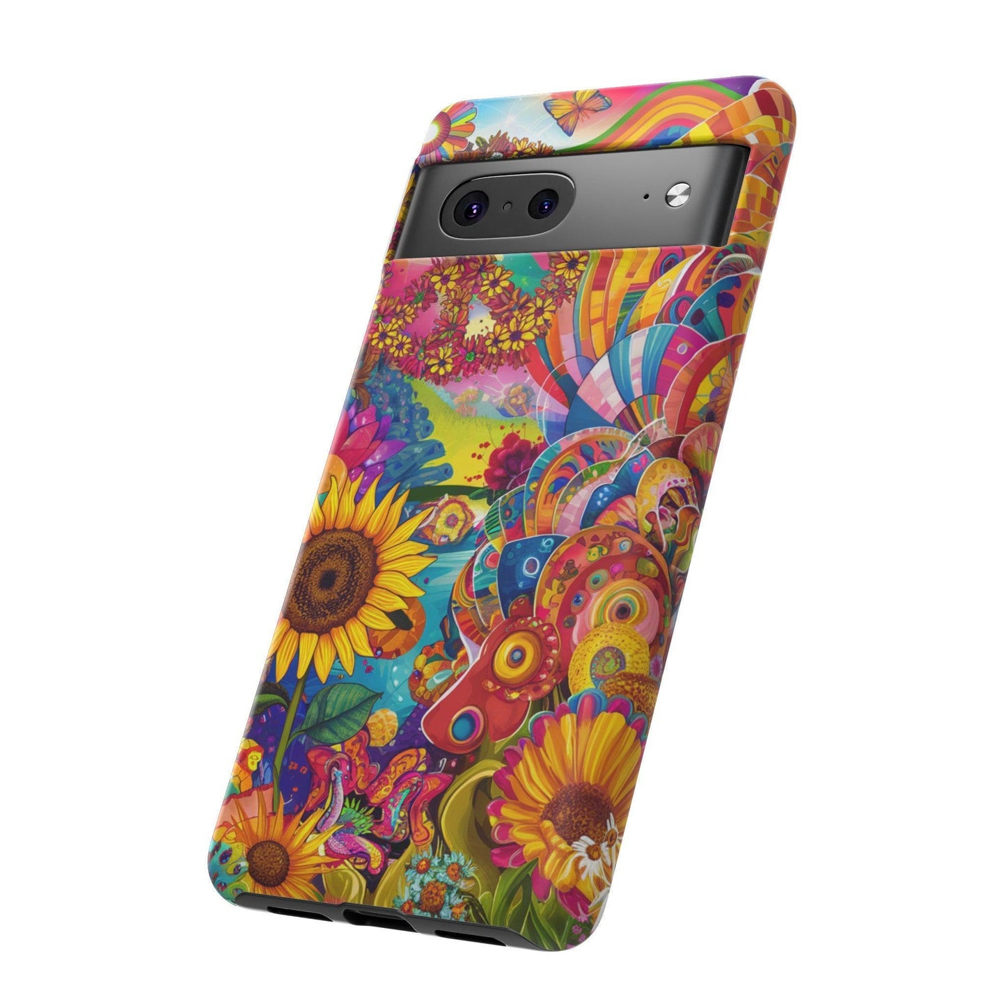 Tough Phone Case :" Eclectic Elegance Phone Case Collection" ( Hippie Style patterns)