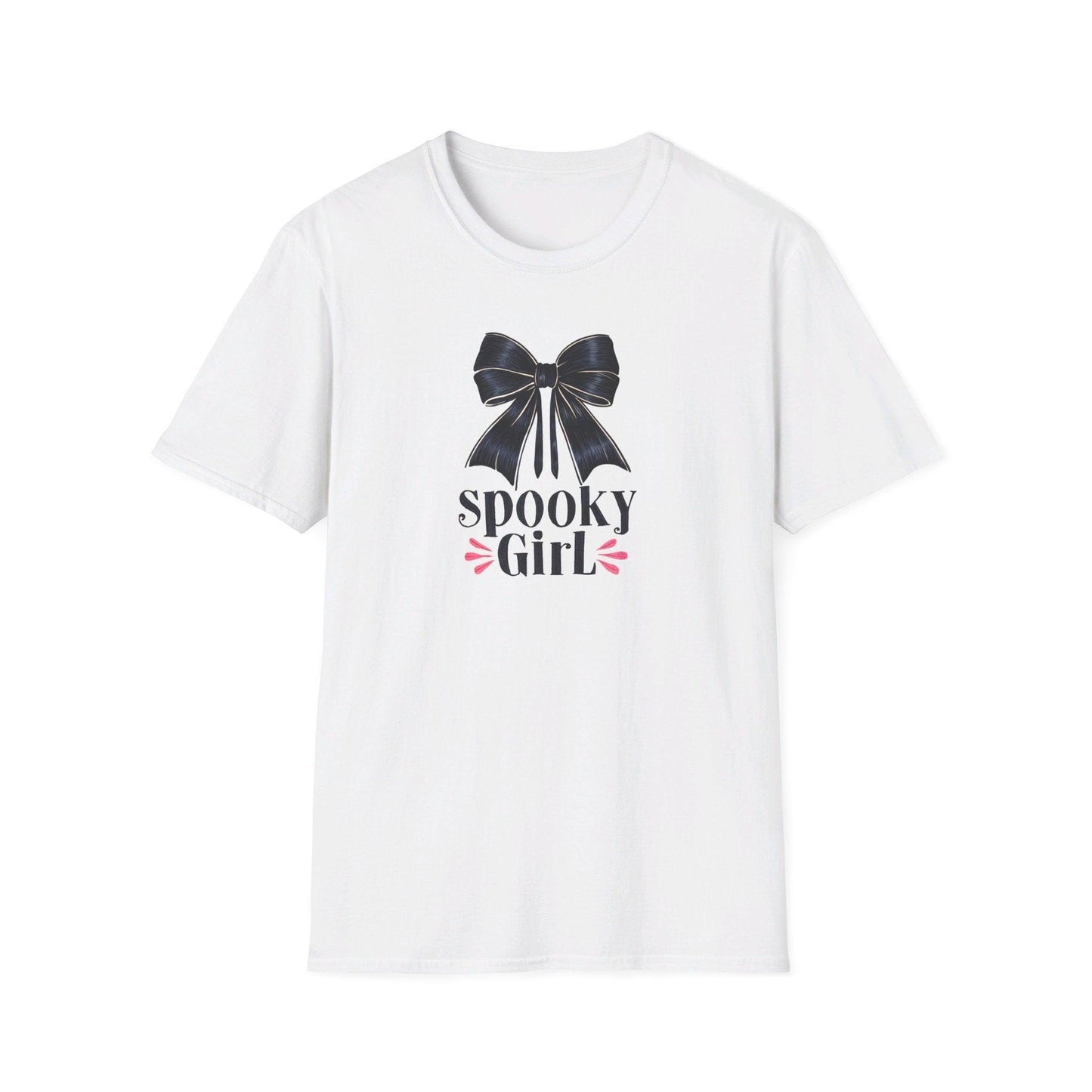 Spooky Girl Coquette Softstyle Tee - Cosmic Creations by Karen