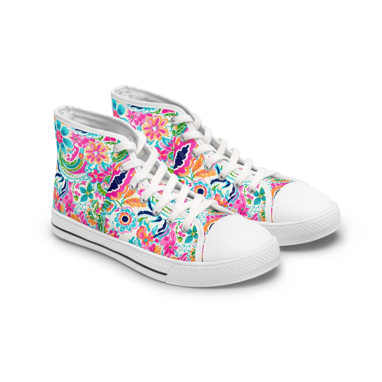 Awesome Boho Style Design High Top Sneakers