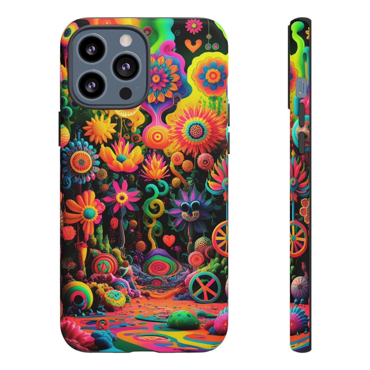 Tough Phone Case :" Eclectic Elegance Phone Case Collection" ( Hippie Style patterns)