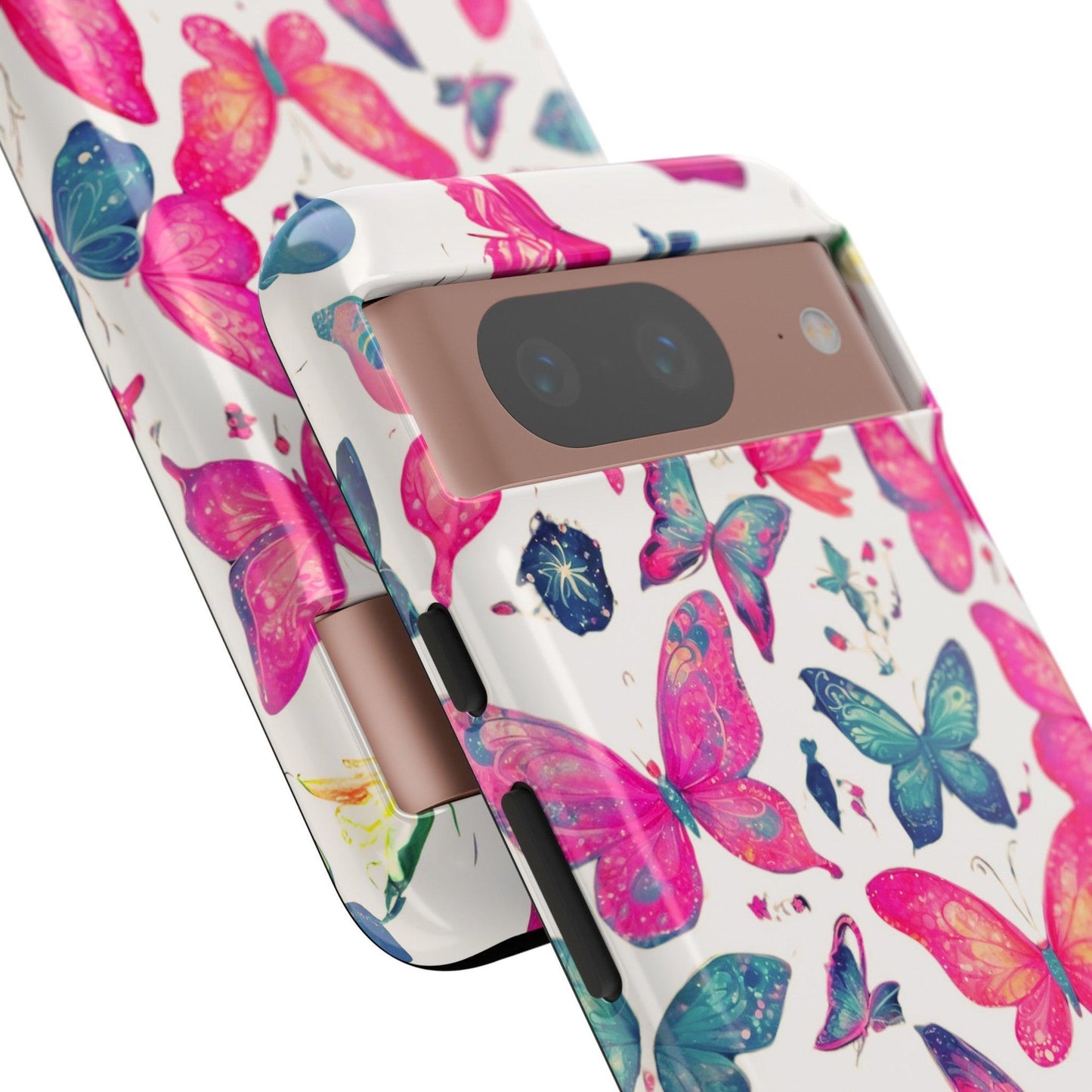 Tough Cellphone Case :" Eclectic Elegance Phone Case Collection" ( Hearts patterns)