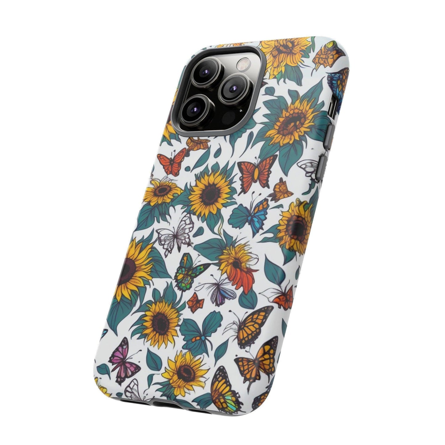 Tough Cellphone Case :" Eclectic Elegance Phone Case Collection" ( Floral patterns)