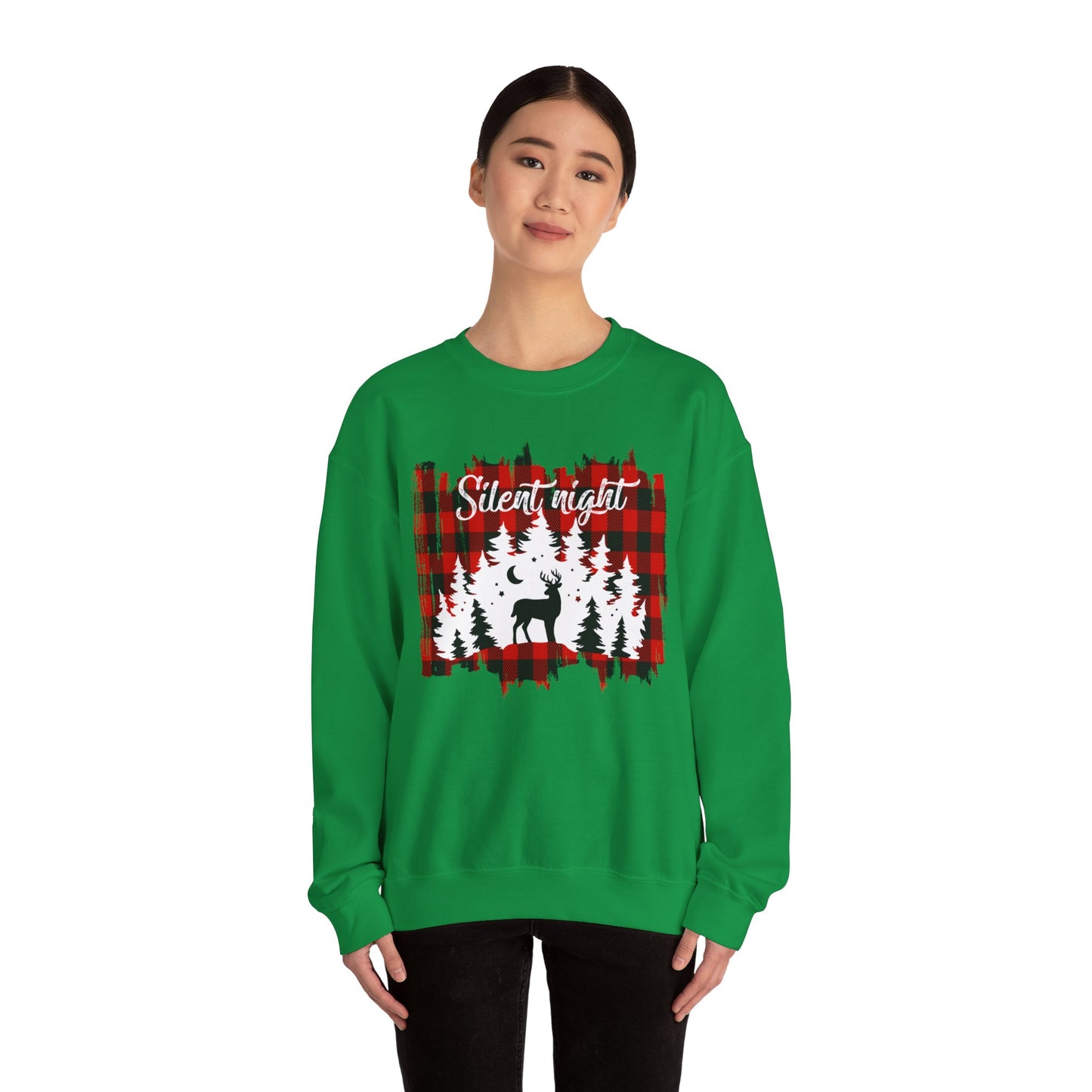 Christmas Silent Night  Unisex Crewneck Sweatshirt