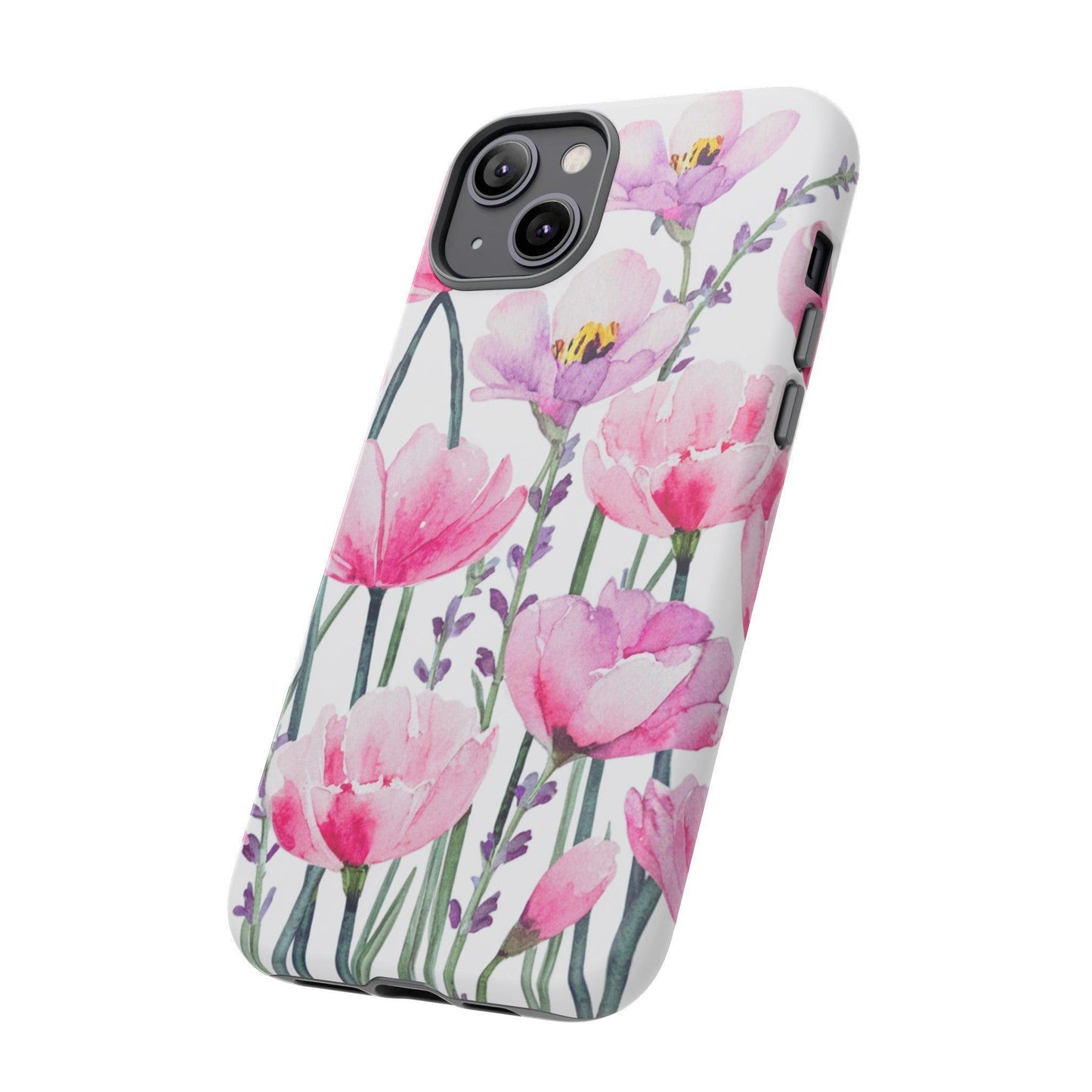 Tough Cellphone Case :" Eclectic Elegance Phone Case Collection" ( Floral patterns)