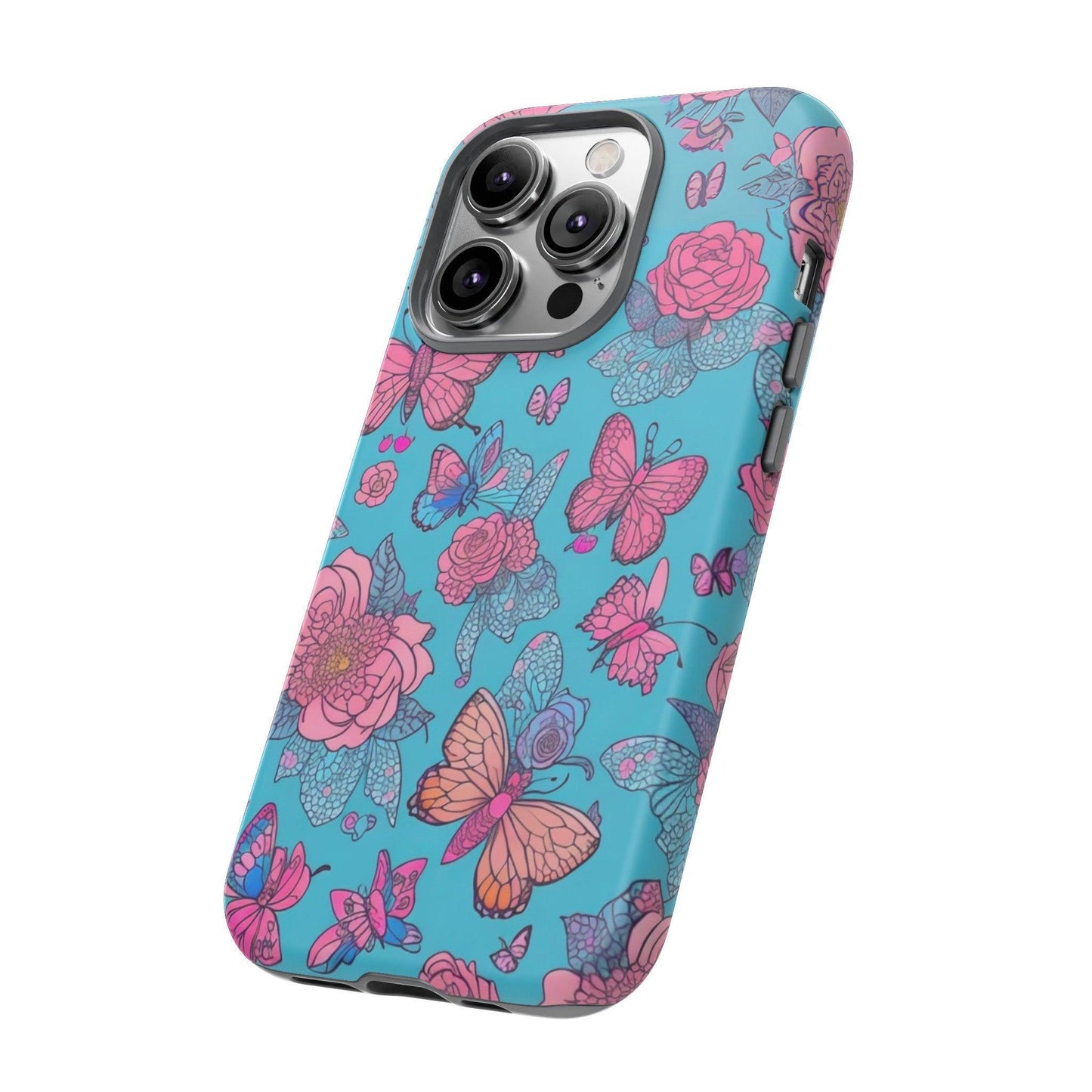 Tough Cellphone Case :" Eclectic Elegance Phone Case Collection" ( Floral patterns)