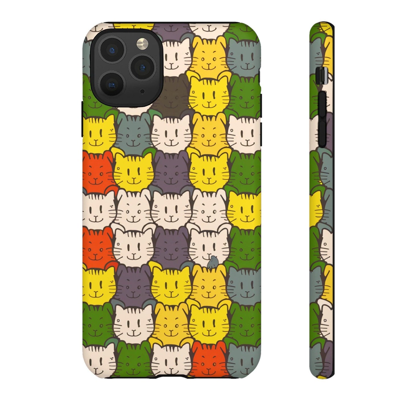 Cat Lovers Collection Tough Cellphone Case - Cosmic Creations by Karen