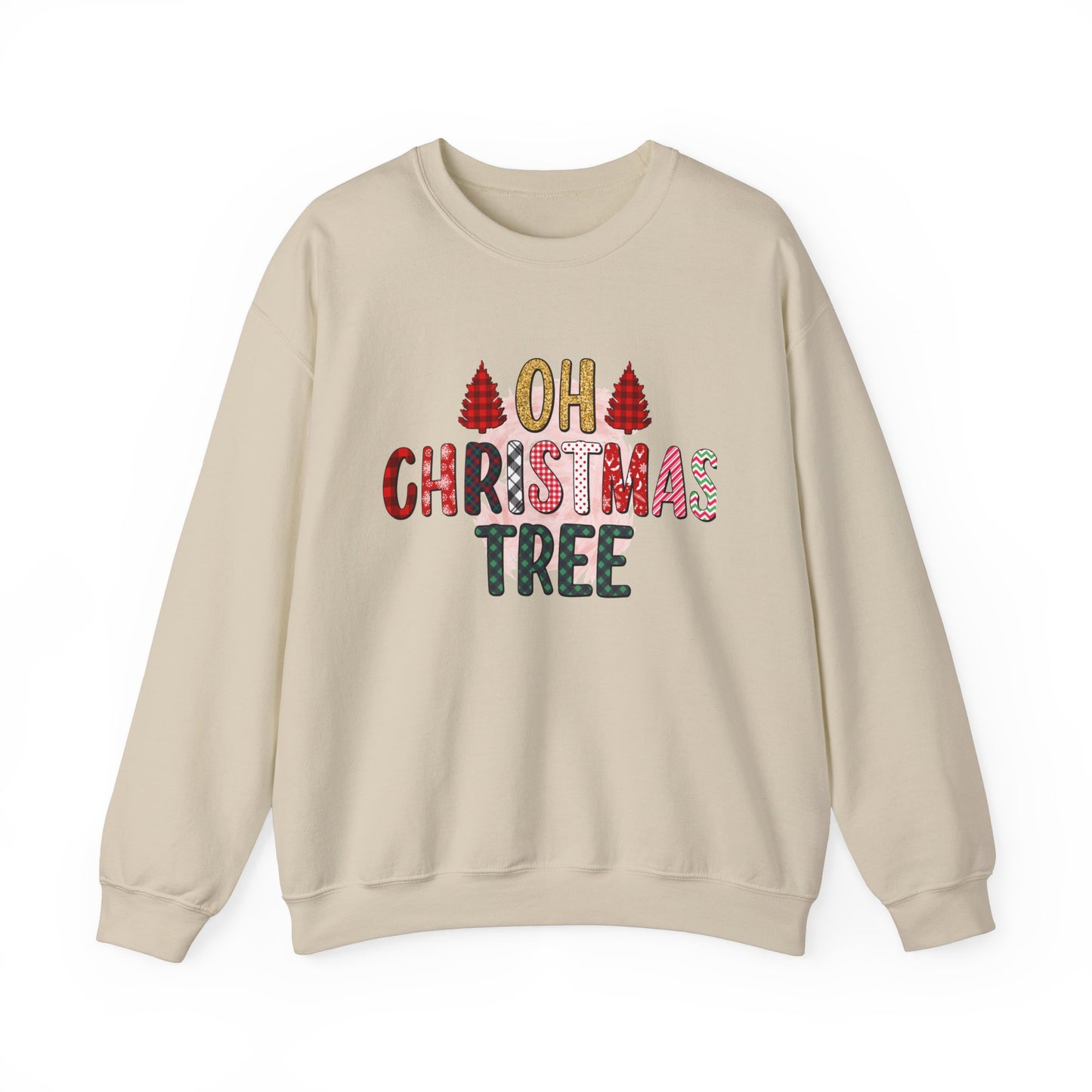 Christmas Tree Design  Unisex Crewneck Sweatshirt