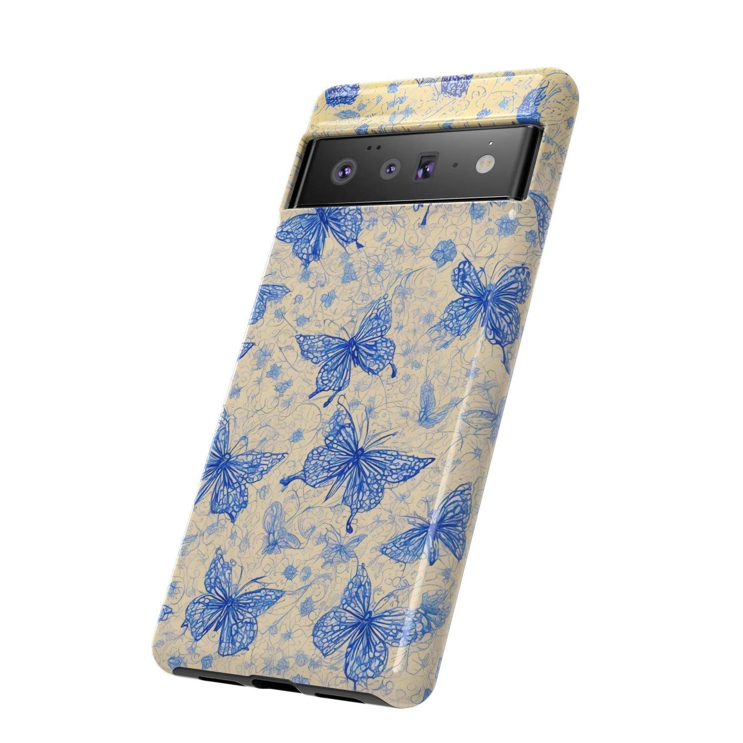 Tough Cellphone Case :" Eclectic Elegance Phone Case Collection" ( Butterflies patterns)