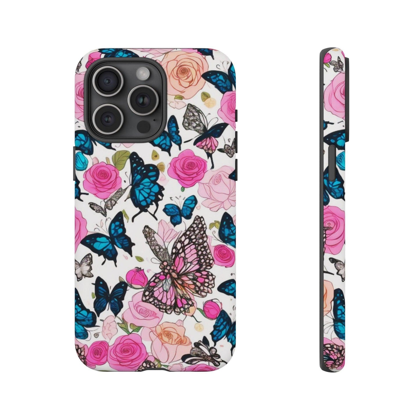 Tough Cellphone Case :" Eclectic Elegance Phone Case Collection" ( Floral patterns)