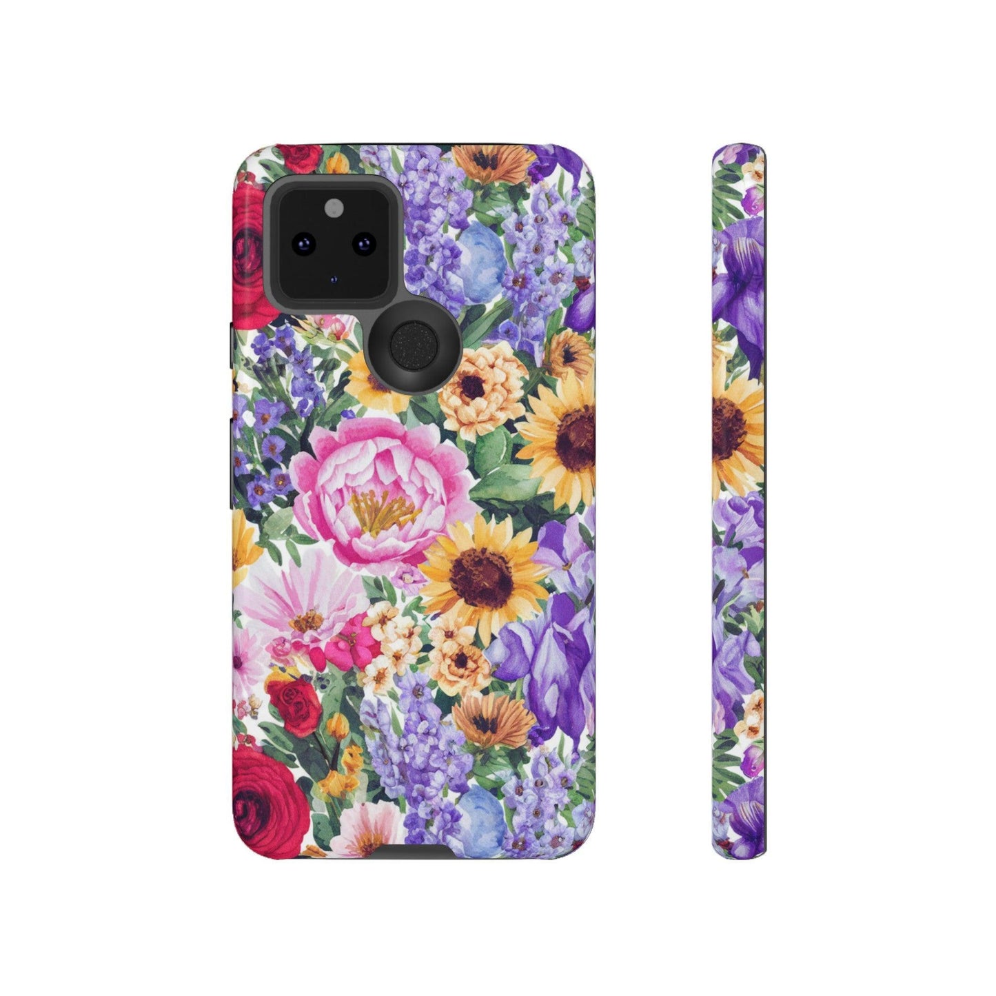 Tough Cellphone Case :" Eclectic Elegance Phone Case Collection" ( Floral patterns)