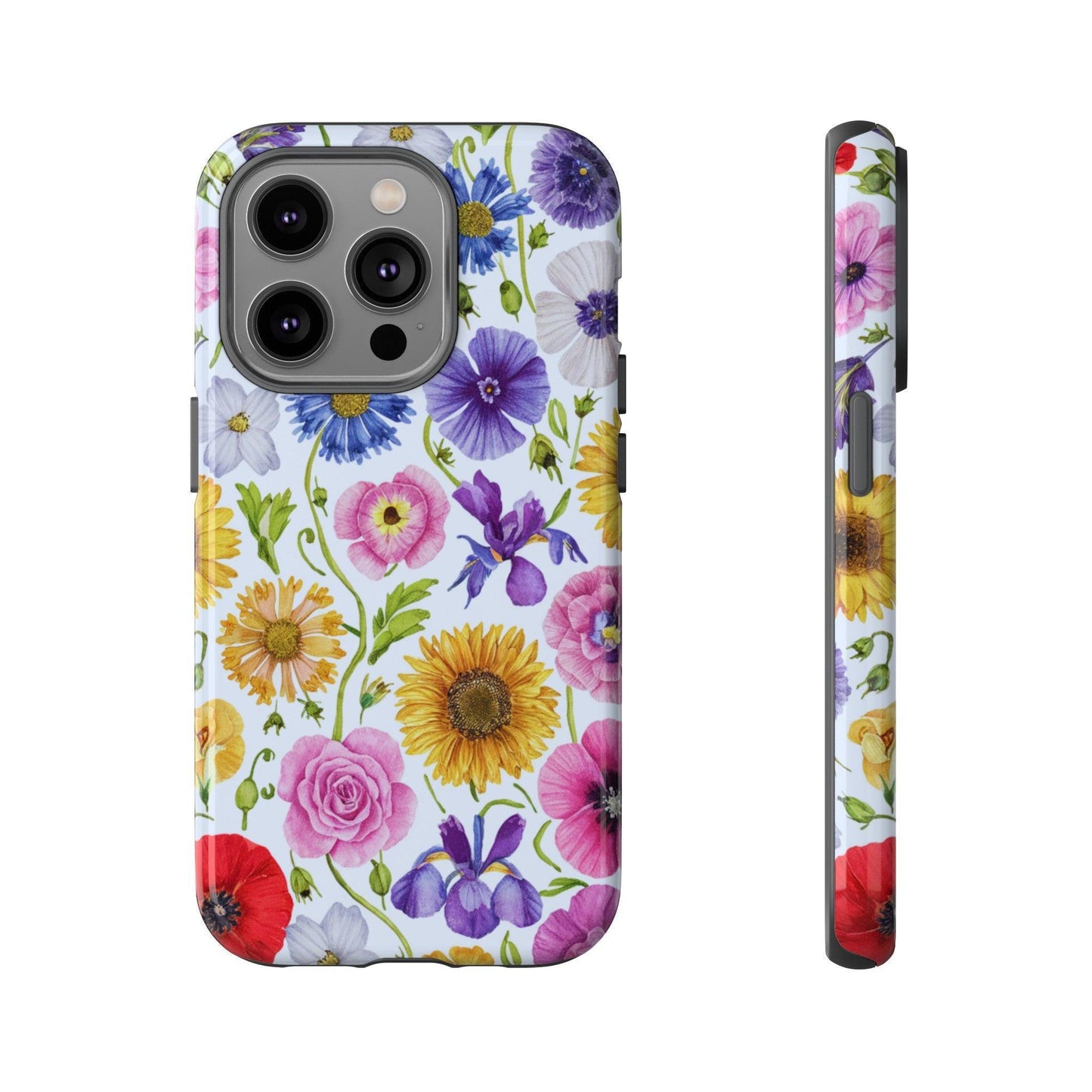 Tough Cellphone Case :" Eclectic Elegance Phone Case Collection" ( Floral patterns)