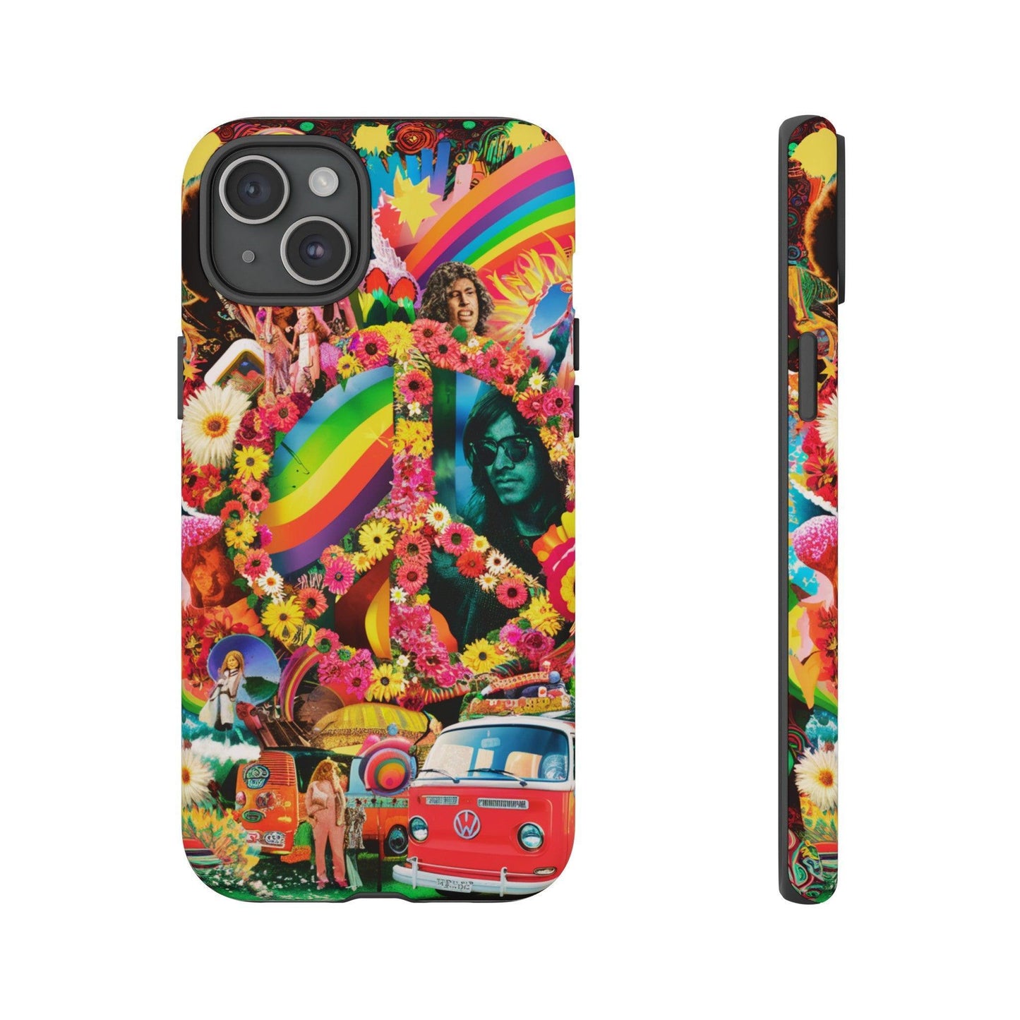 Tough Phone Case :" Eclectic Elegance Phone Case Collection" ( Hippie Style patterns)