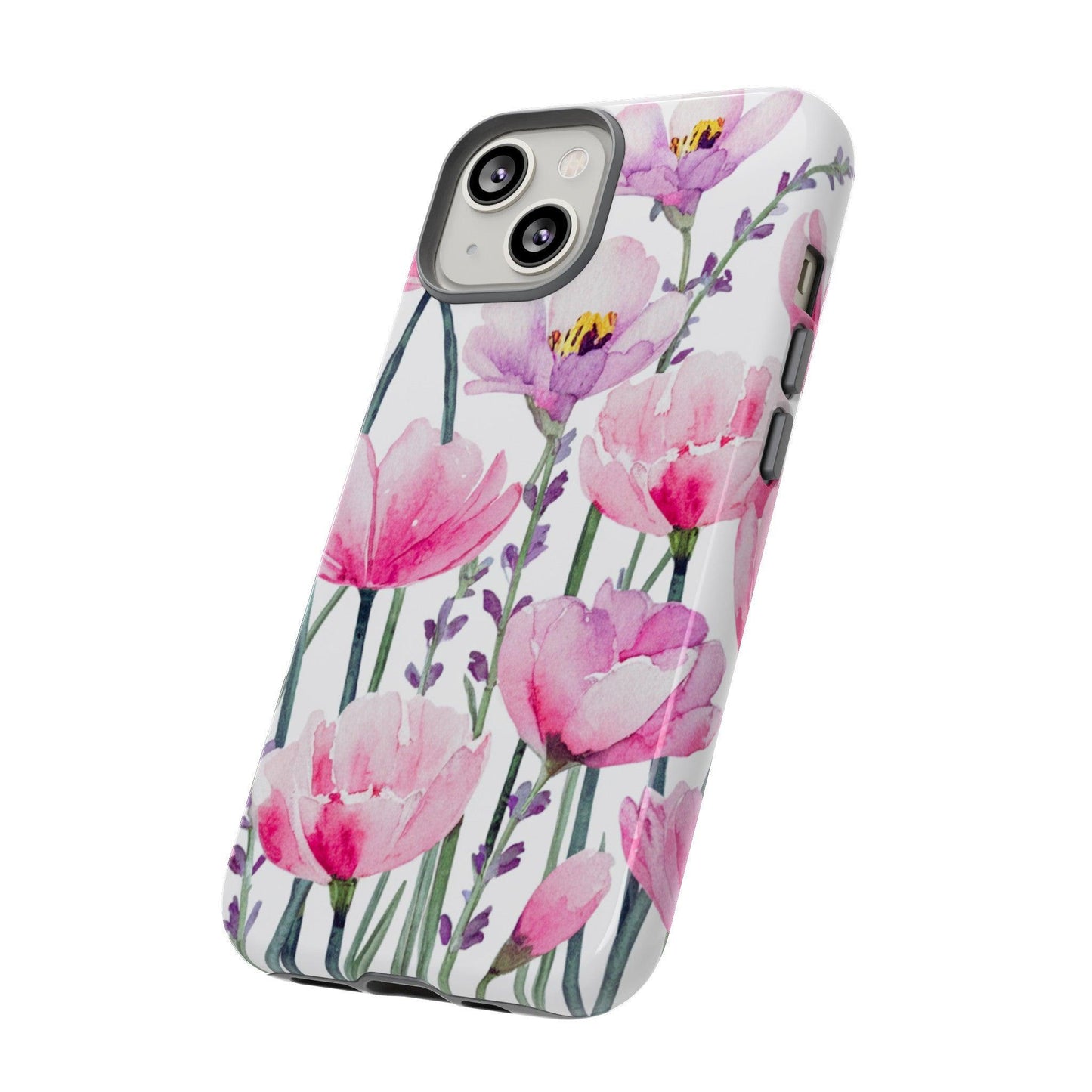 Tough Cellphone Case :" Eclectic Elegance Phone Case Collection" ( Floral patterns)