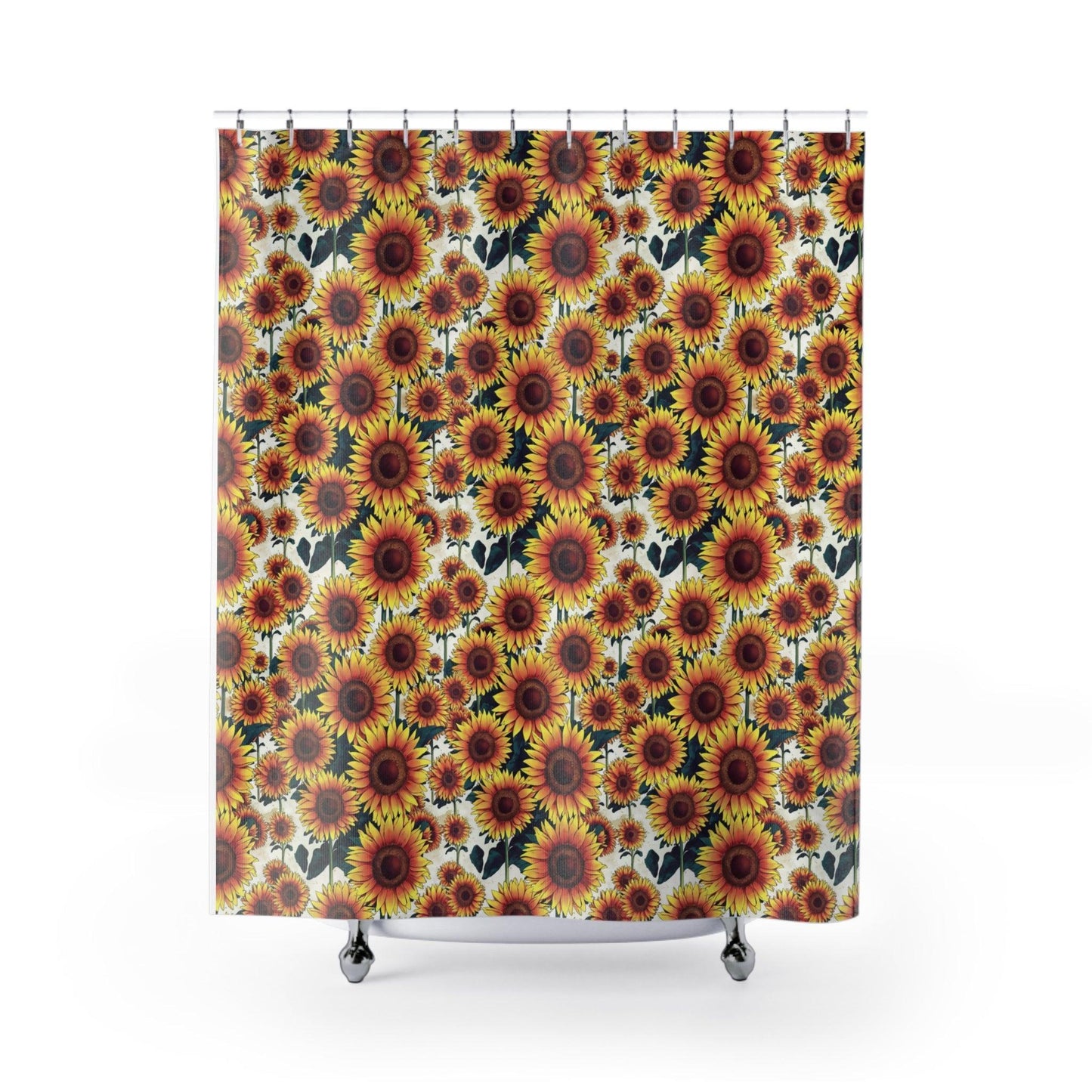 "Sunflower Shower Curtain"