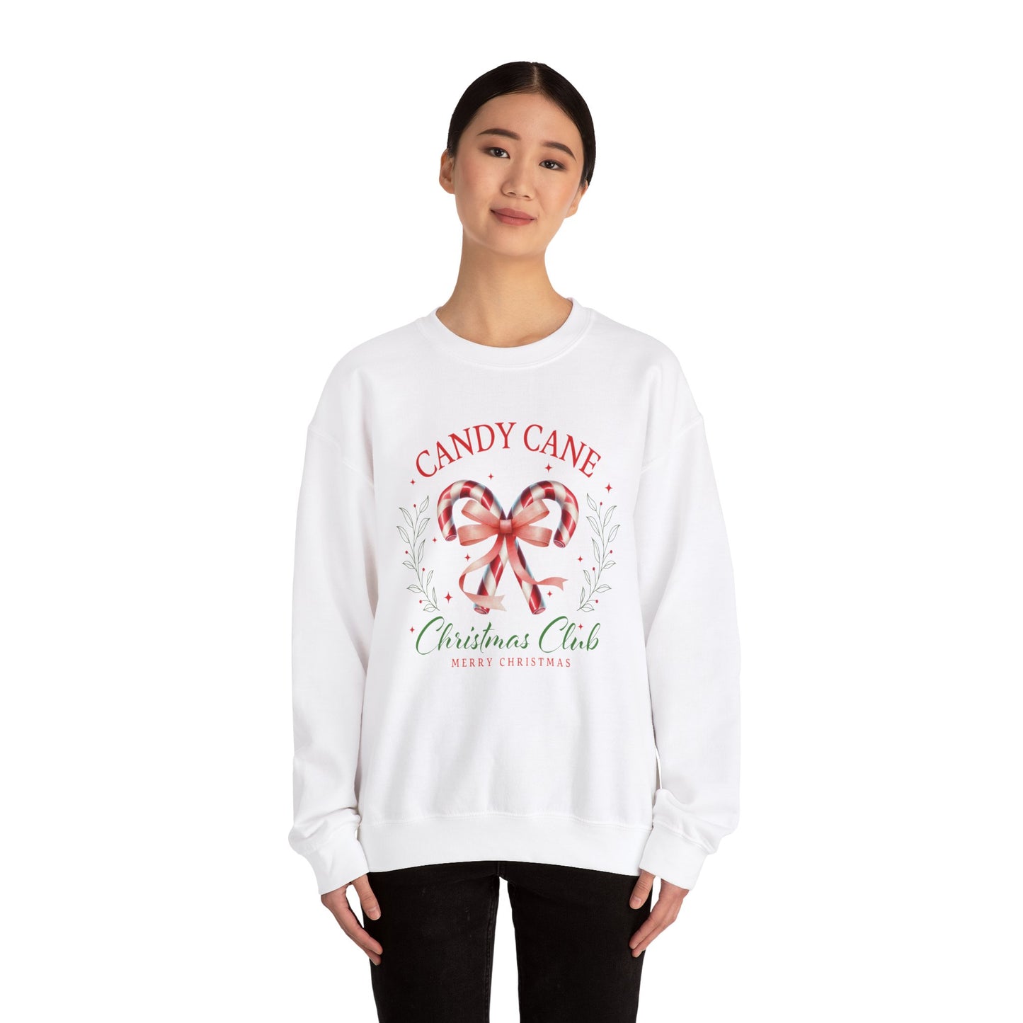 Christmas  Candy Cane Unisex Crewneck Sweatshirt