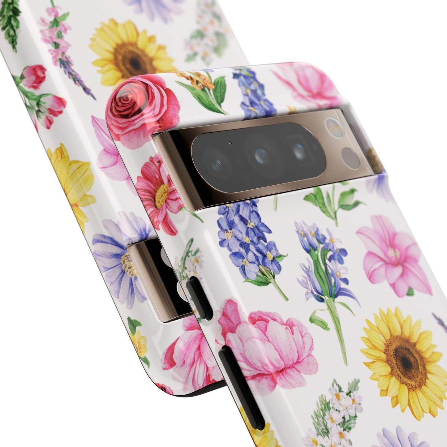 Tough Cellphone Case :" Eclectic Elegance Phone Case Collection" ( Floral patterns)