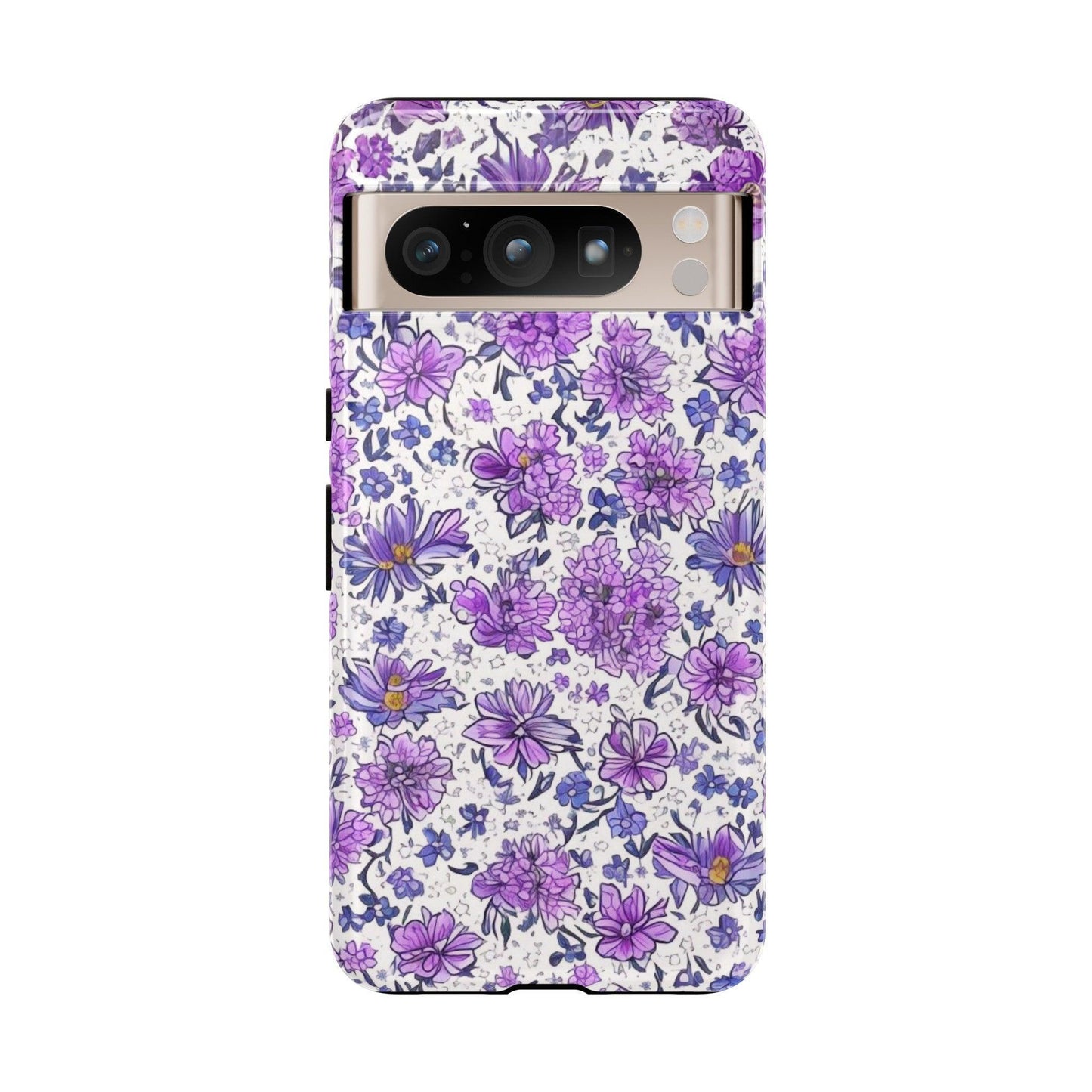 Tough Cellphone Case :" Eclectic Elegance Phone Case Collection" ( Floral patterns)