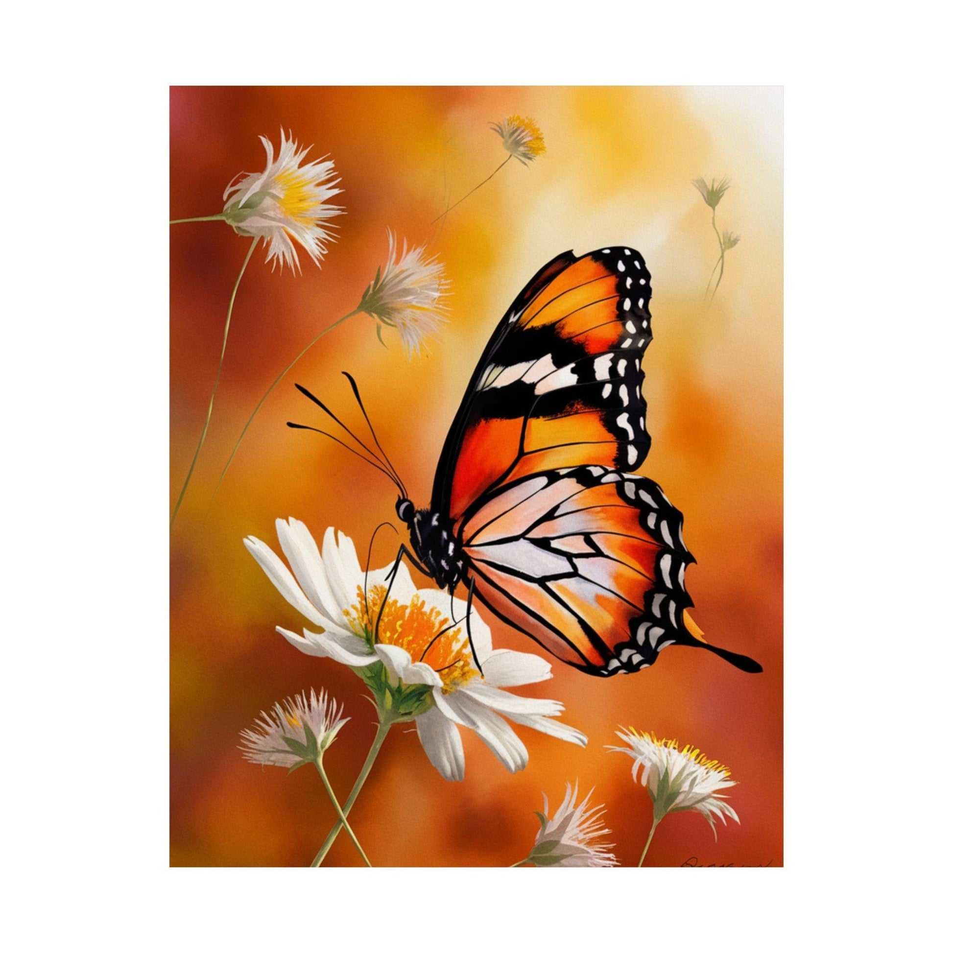 Monarch Butterfly Splendor Posters - Cosmic Creations by Karen