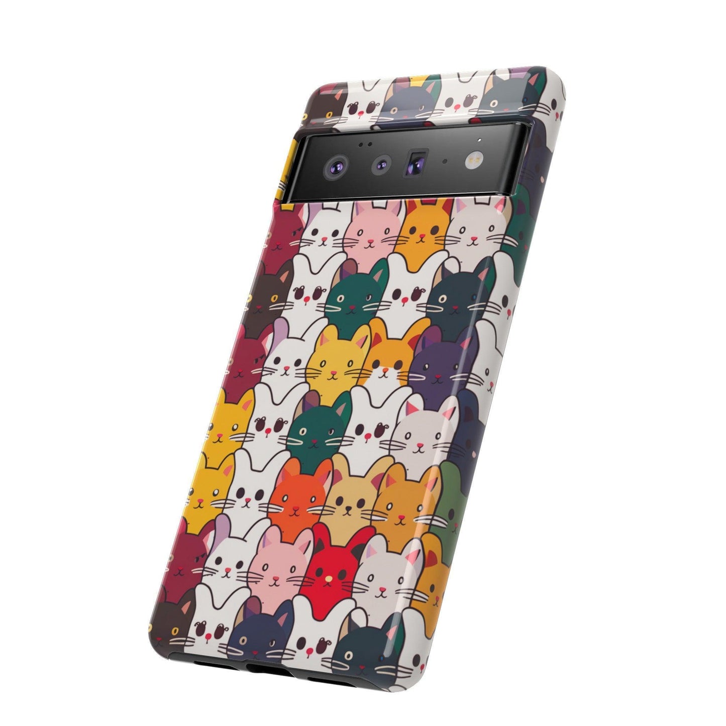 Cat Lovers Collection Tough Cellphone Case - Cosmic Creations by Karen