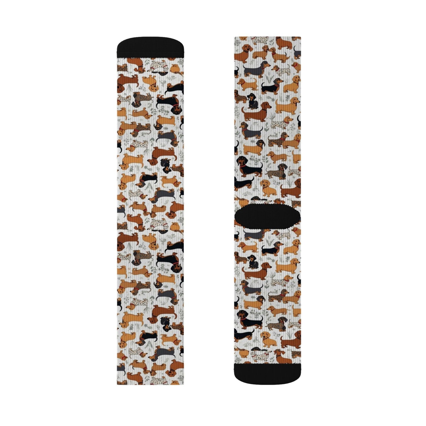 Pawsitively Cute Crew Socks | Everyday wear, lounging, perfect as a gift for dog lovers - Cosmic Creations by Karen