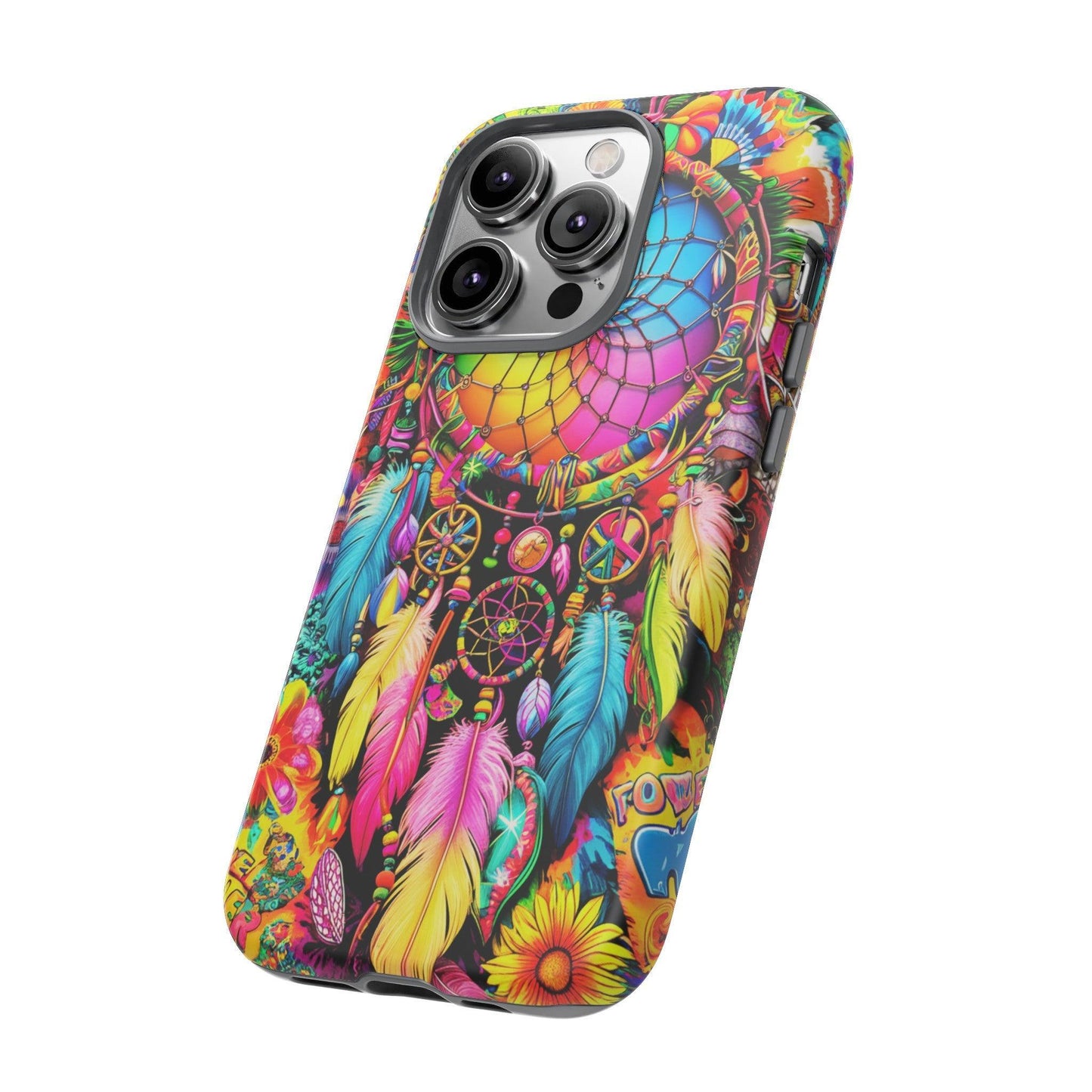 Tough Phone Case :" Eclectic Elegance Phone Case Collection" ( Hippie Style patterns)