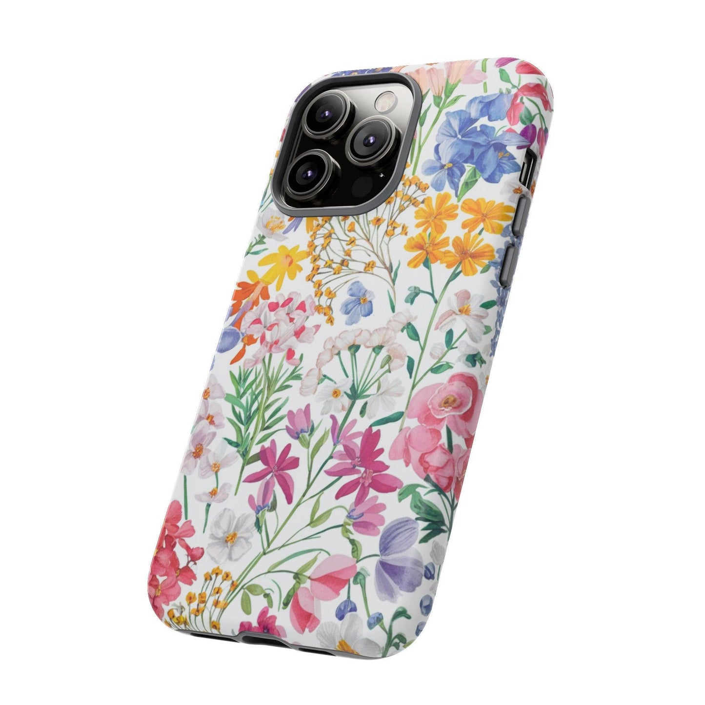 Tough Cellphone Case :" Eclectic Elegance Phone Case Collection" ( Floral patterns)