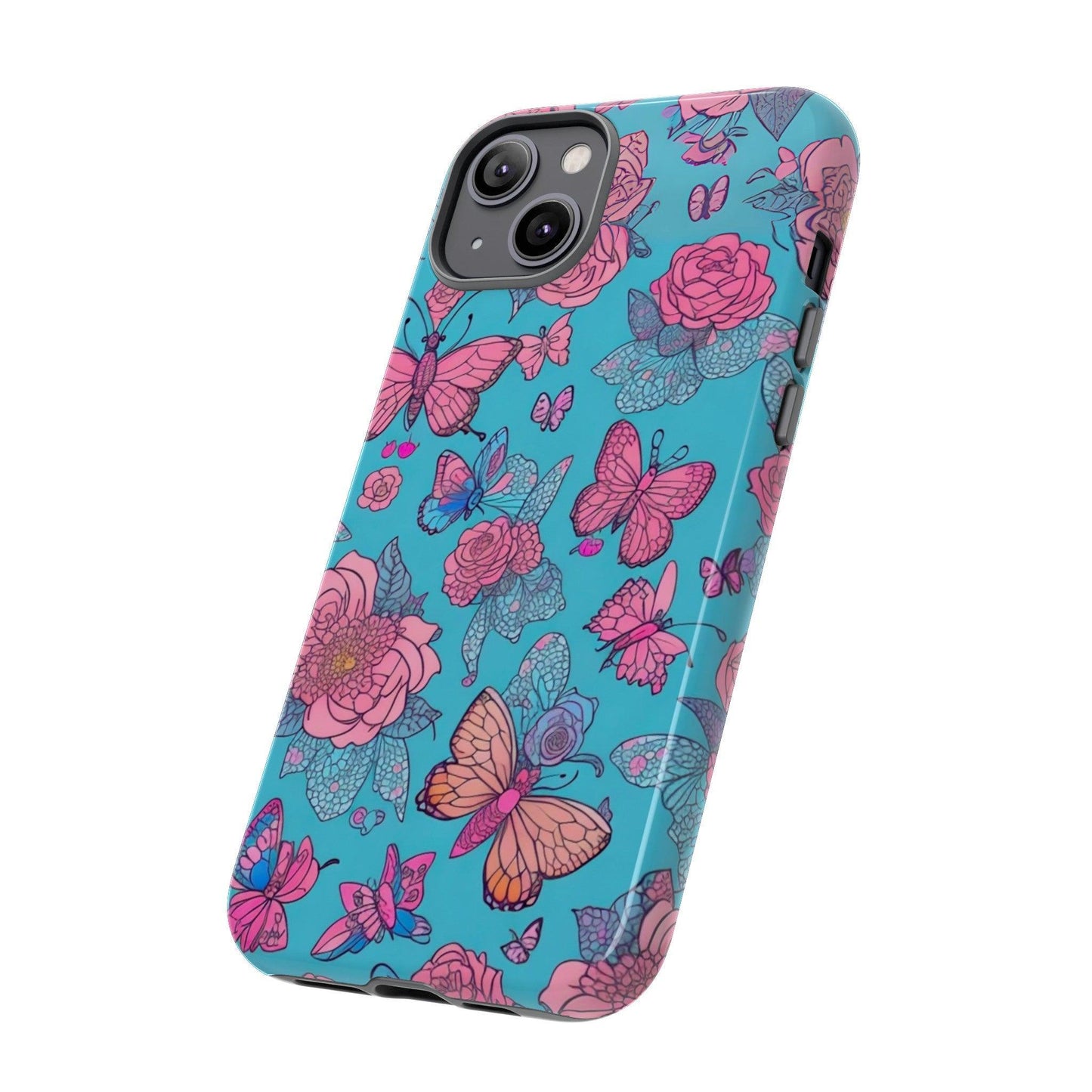 Tough Cellphone Case :" Eclectic Elegance Phone Case Collection" ( Floral patterns)