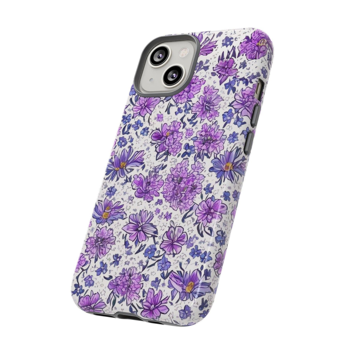 Tough Cellphone Case :" Eclectic Elegance Phone Case Collection" ( Floral patterns)