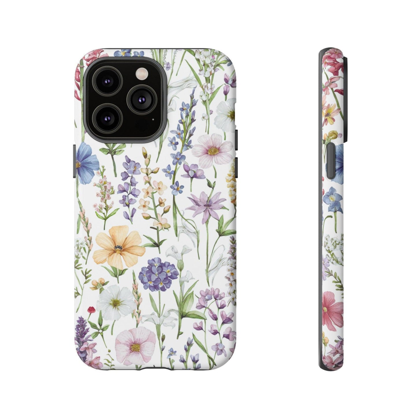 Tough Cellphone Case :" Eclectic Elegance Phone Case Collection" ( Floral patterns)