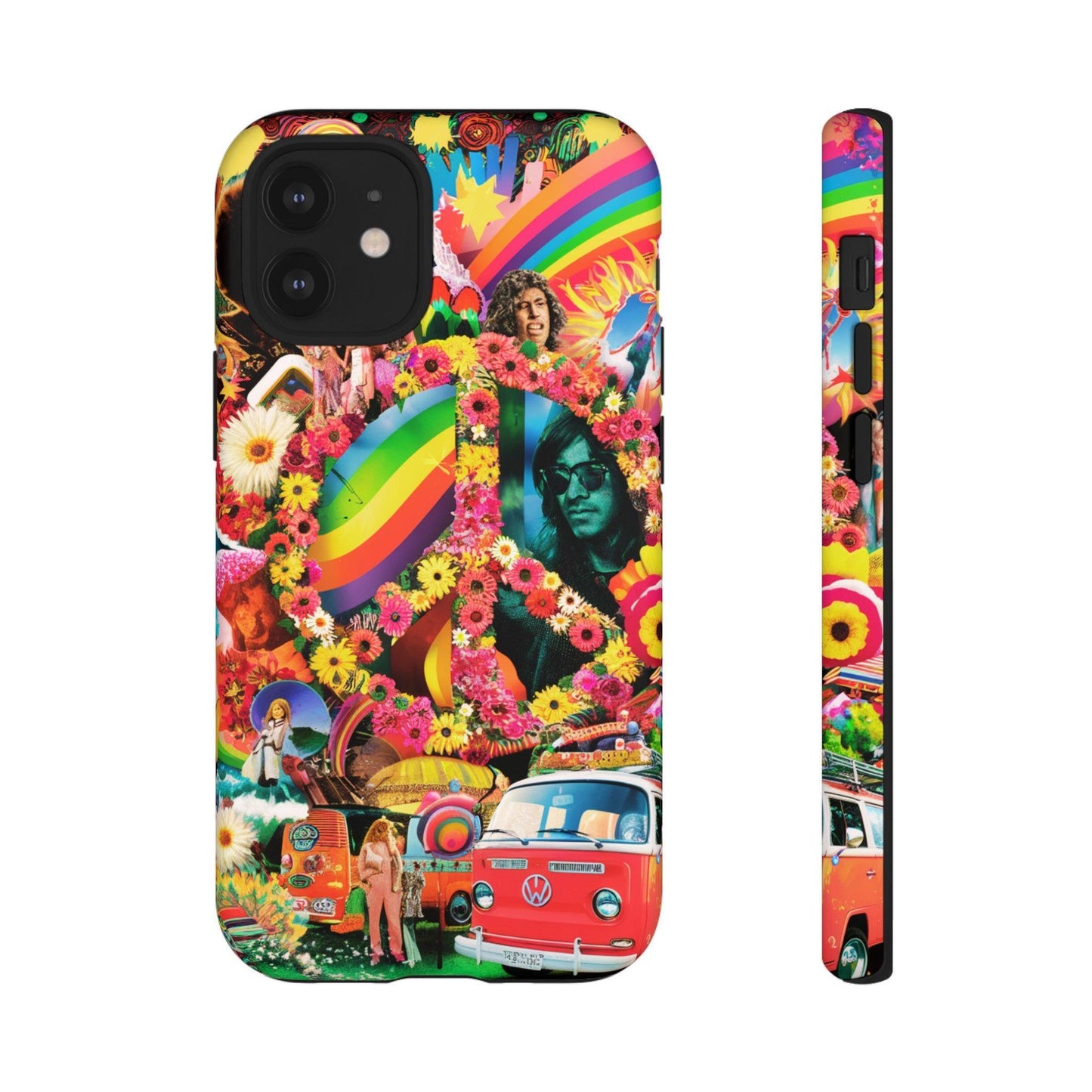 Tough Phone Case :" Eclectic Elegance Phone Case Collection" ( Hippie Style patterns)