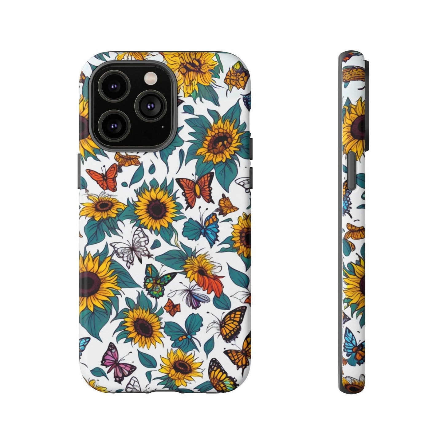 Tough Cellphone Case :" Eclectic Elegance Phone Case Collection" ( Floral patterns)