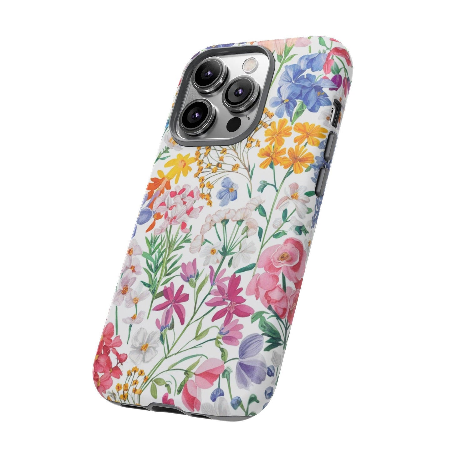 Tough Cellphone Case :" Eclectic Elegance Phone Case Collection" ( Floral patterns)