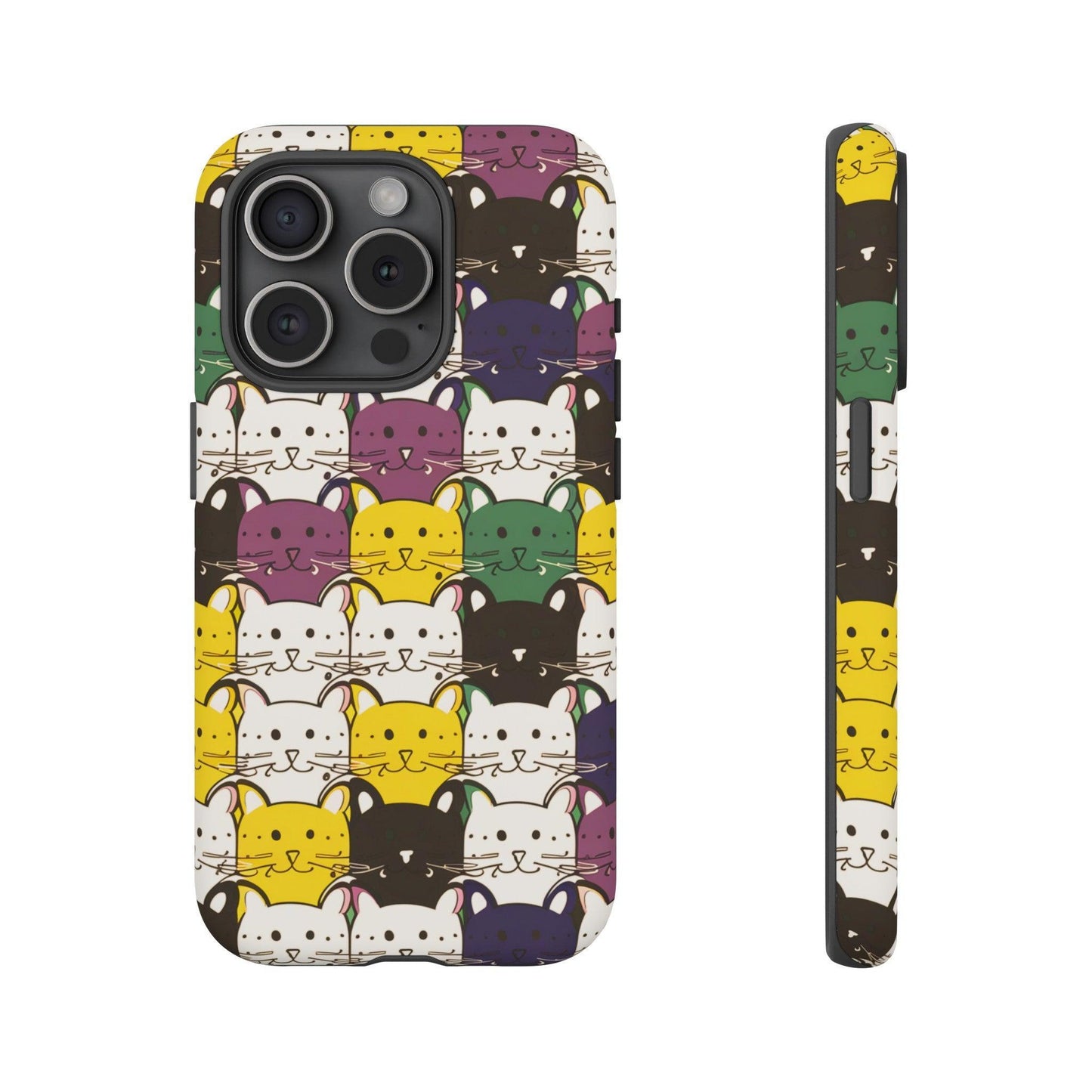 Cat Lovers Collection Tough Cellphone Case - Cosmic Creations by Karen