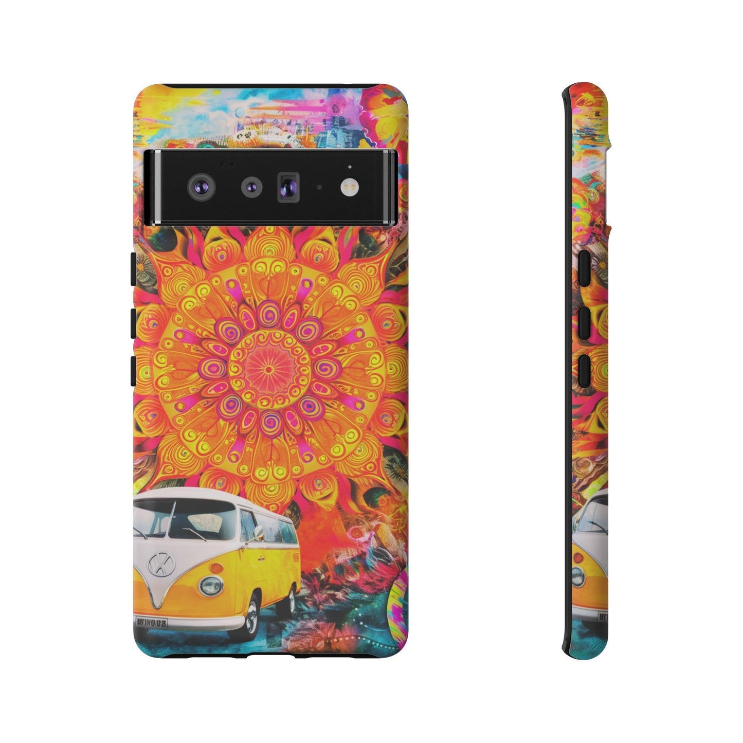 Tough Phone Case :" Eclectic Elegance Phone Case Collection" ( Hippie Style patterns)