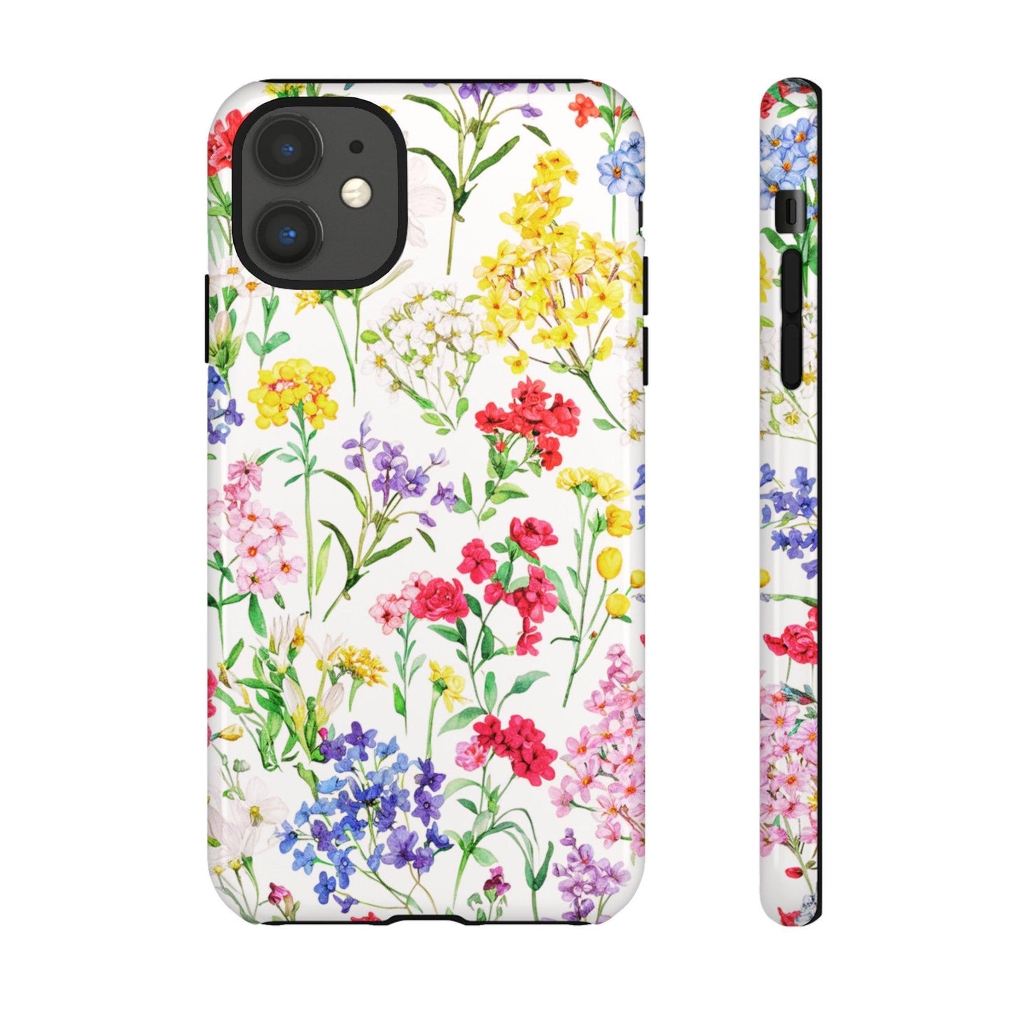 Tough Cellphone Case :" Eclectic Elegance Phone Case Collection" ( Floral patterns)