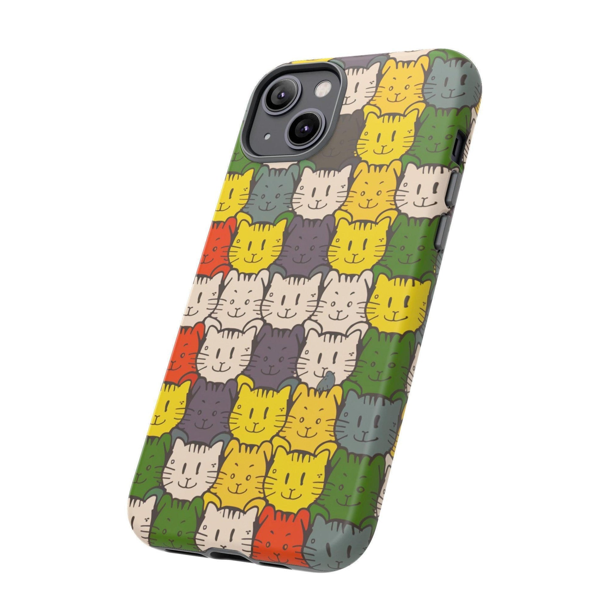 Cat Lovers Collection Tough Cellphone Case - Cosmic Creations by Karen