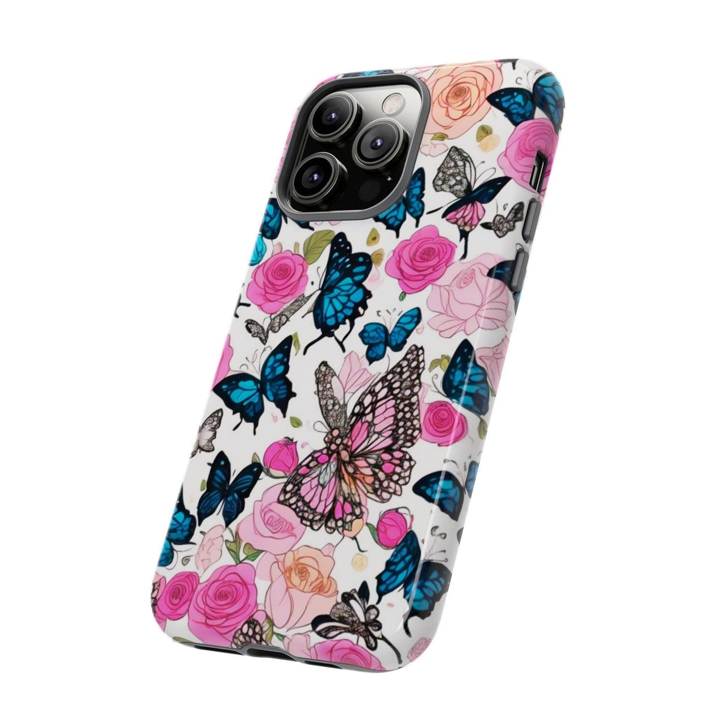 Tough Cellphone Case :" Eclectic Elegance Phone Case Collection" ( Floral patterns)