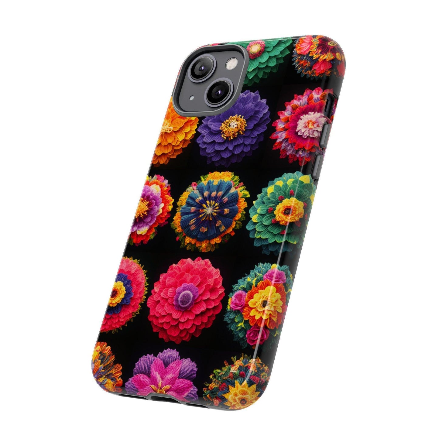 Tough Cellphone Case :" Eclectic Elegance Phone Case Collection" ( Floral patterns)