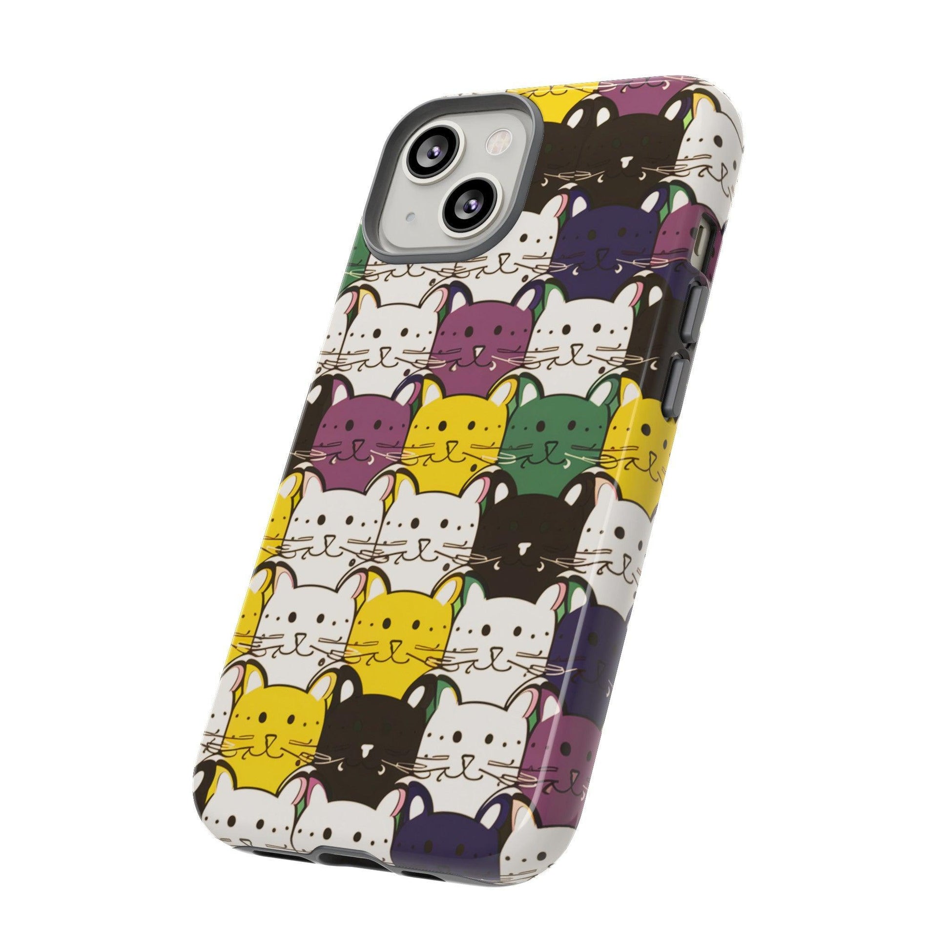 Cat Lovers Collection Tough Cellphone Case - Cosmic Creations by Karen