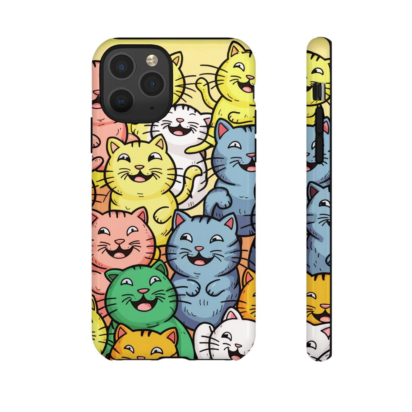 Cat Lovers Collection Tough Cellphone Case - Cosmic Creations by Karen