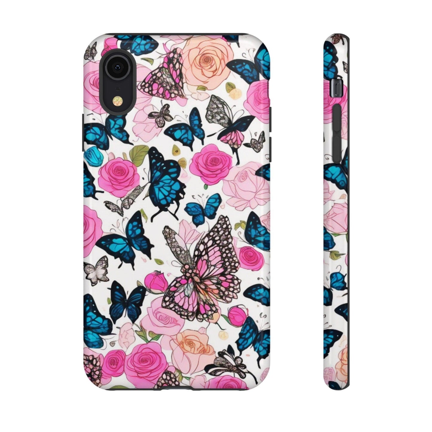 Tough Cellphone Case :" Eclectic Elegance Phone Case Collection" ( Floral patterns)