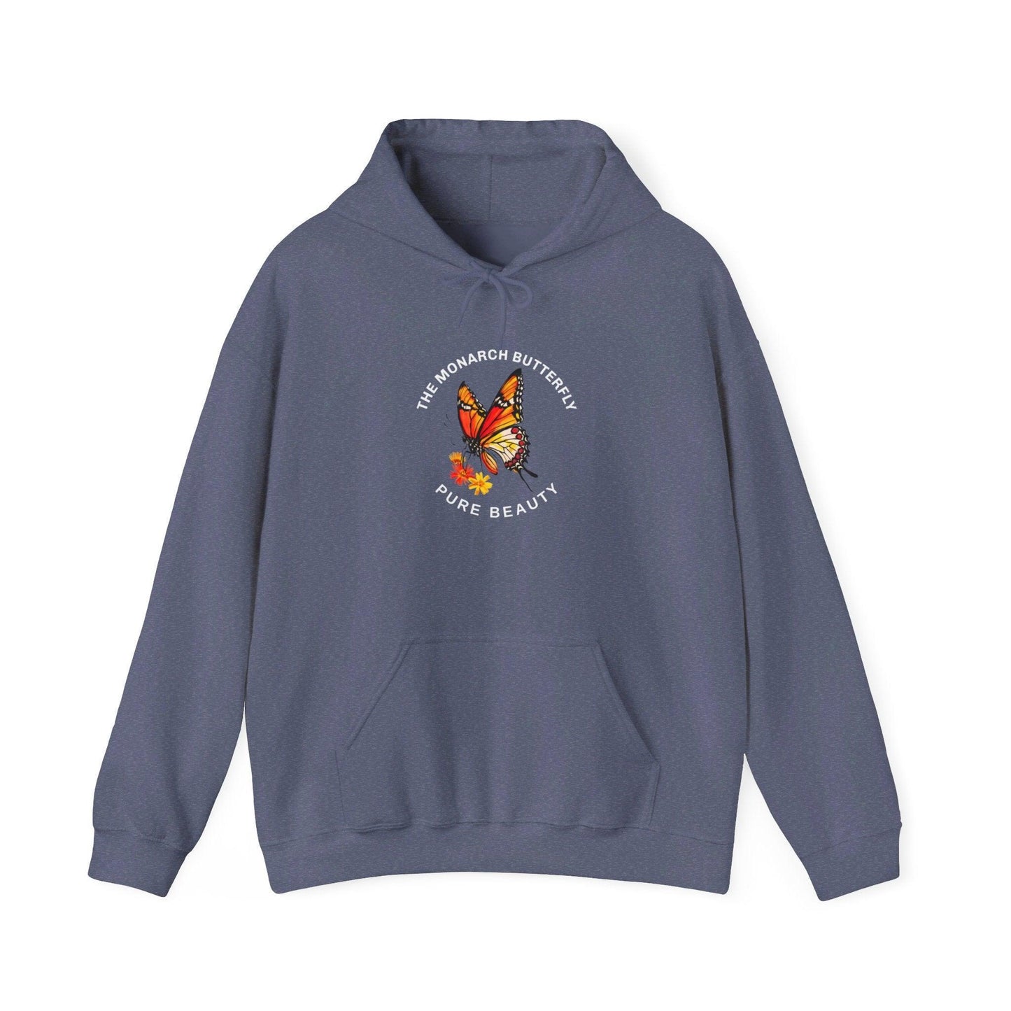 Unisex Heavy Blend™ Hooded Sweatshirt:"The Monarch butterfly Collection"