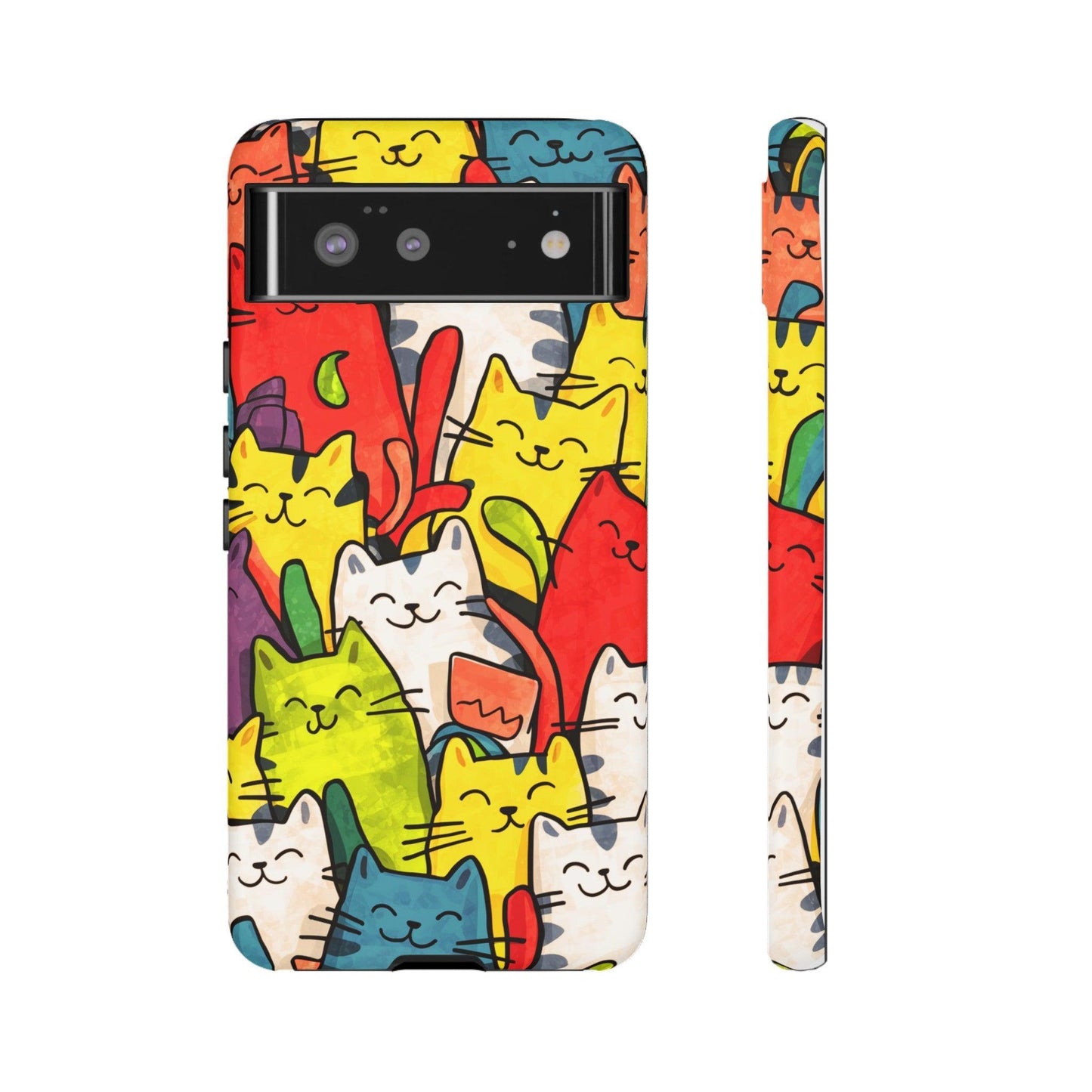 Cat Lovers Collection Tough Cellphone Case - Cosmic Creations by Karen