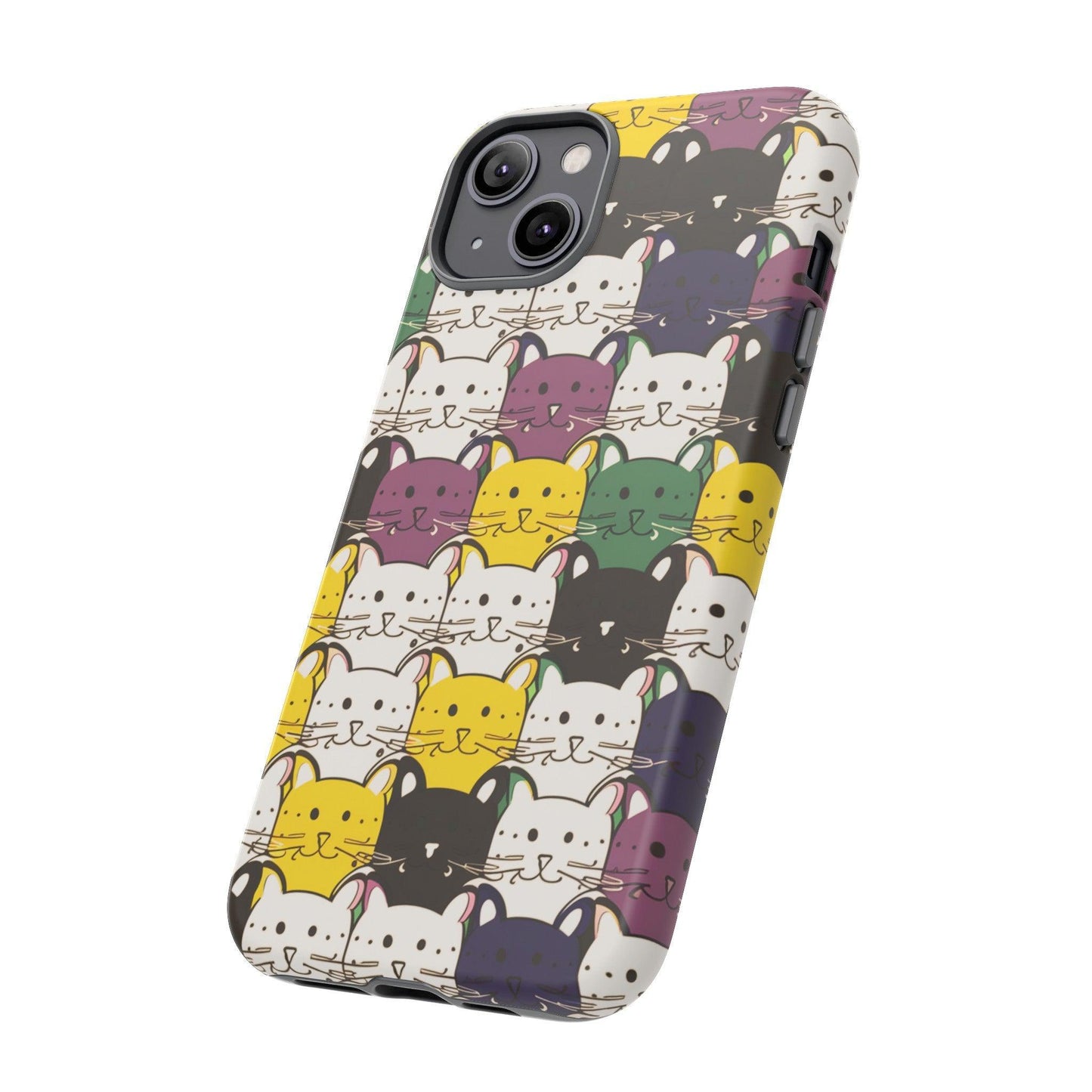 Cat Lovers Collection Tough Cellphone Case - Cosmic Creations by Karen