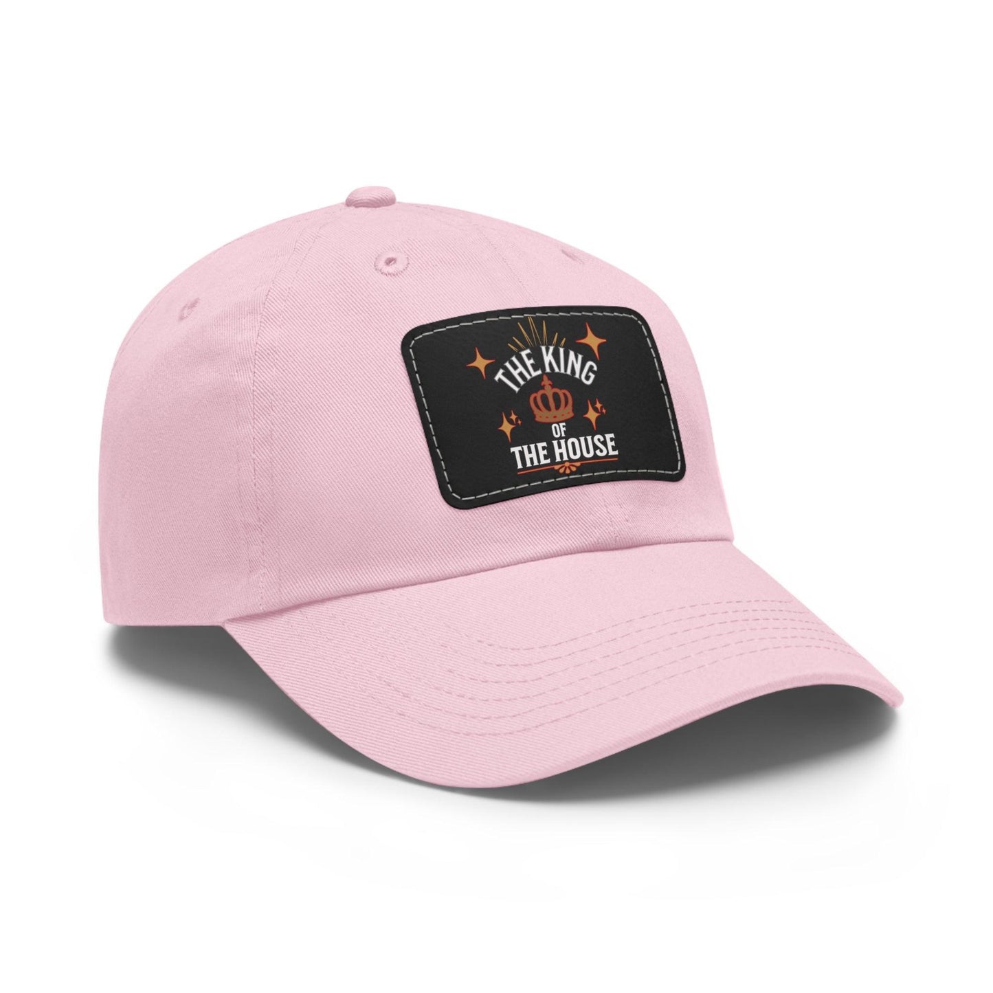 Leather Patch King's Dad Hat :  "Dad, The King of the House Collection"