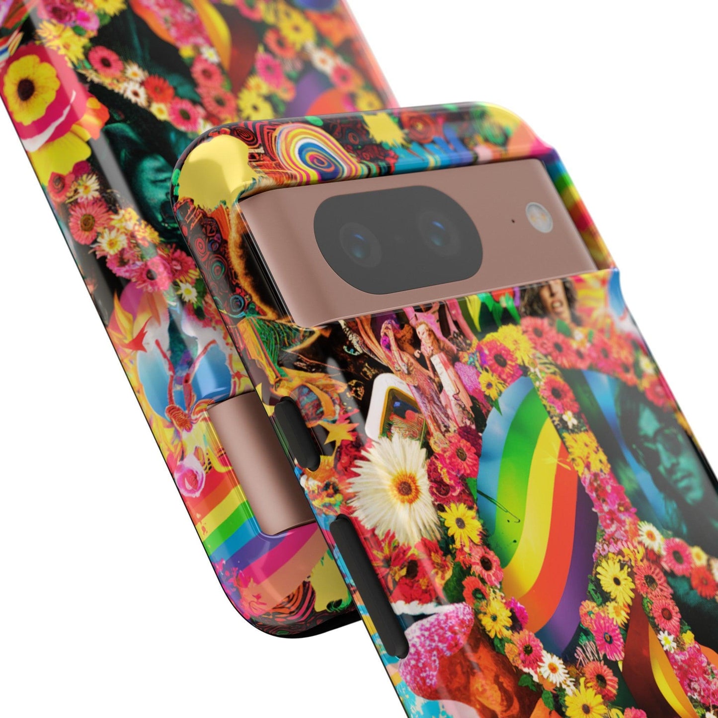 Tough Phone Case :" Eclectic Elegance Phone Case Collection" ( Hippie Style patterns)